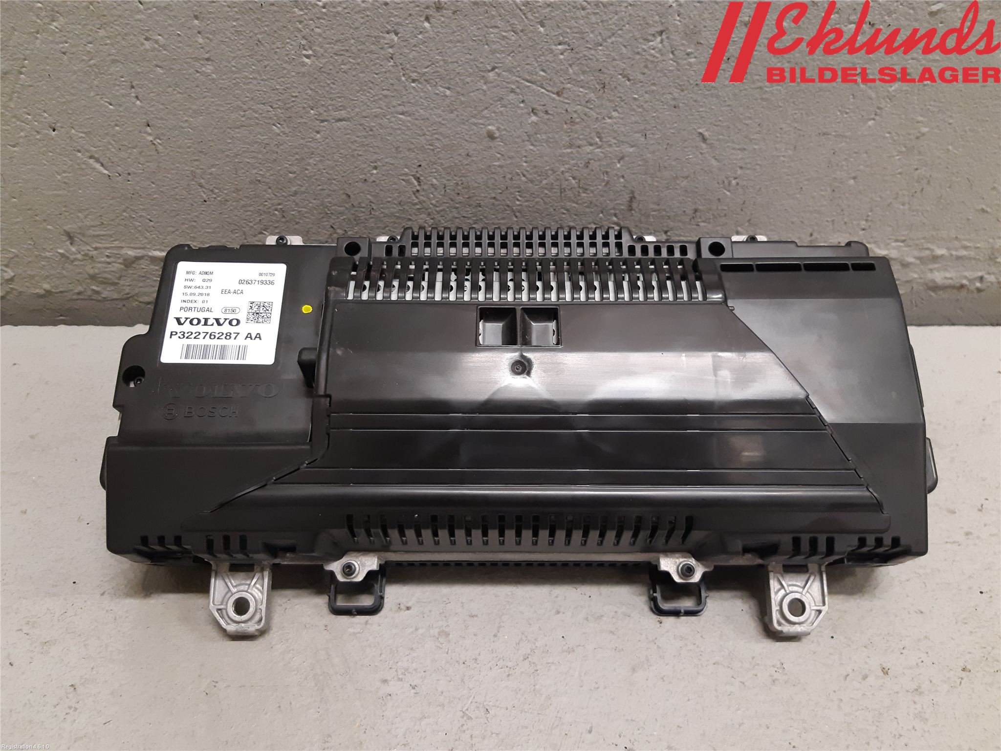 Volvo V60 19- Instrument Komb