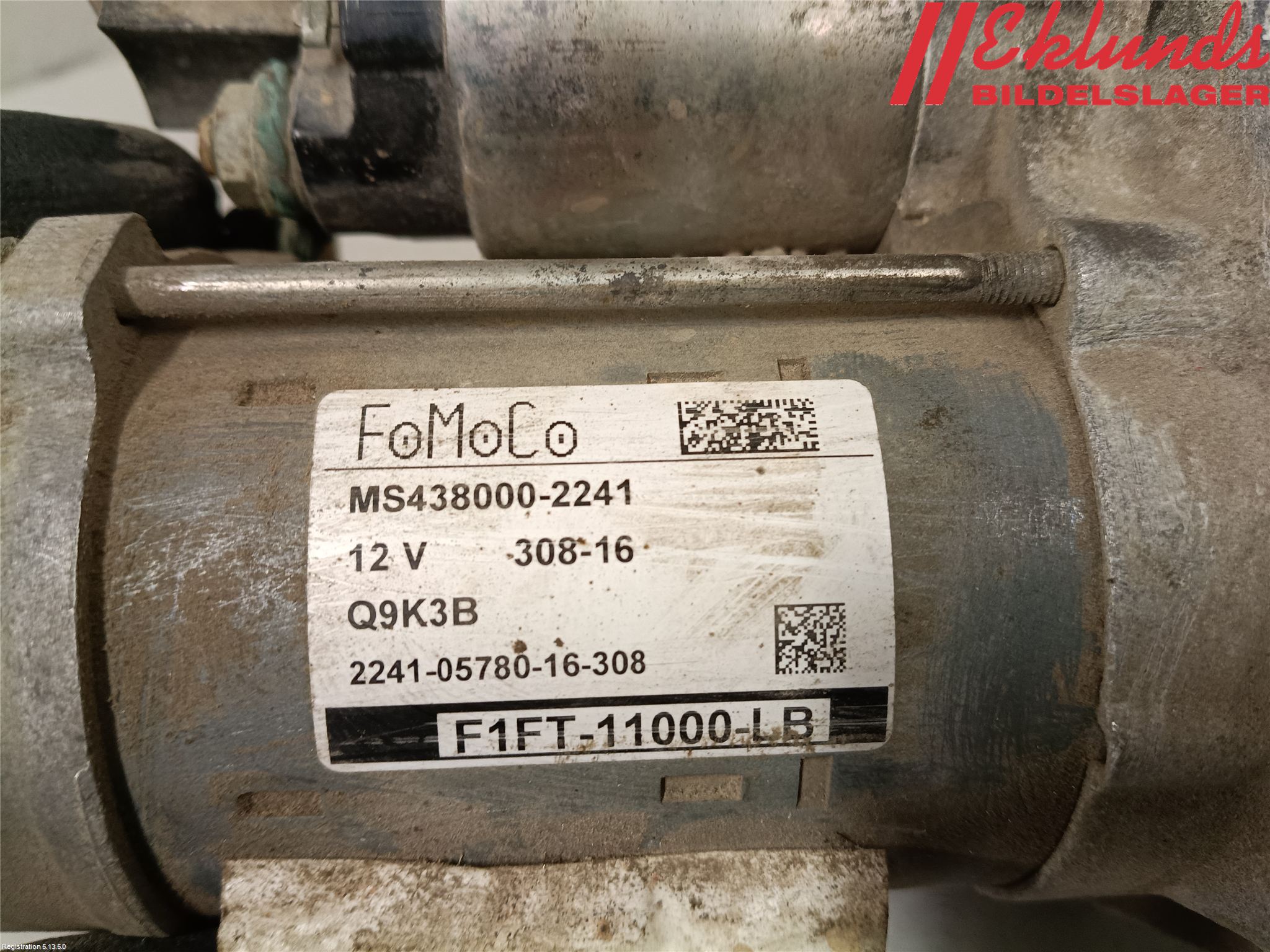 Ford TRANSIT/TOURNEO CONNECT 13-22 Startmotor Diesel