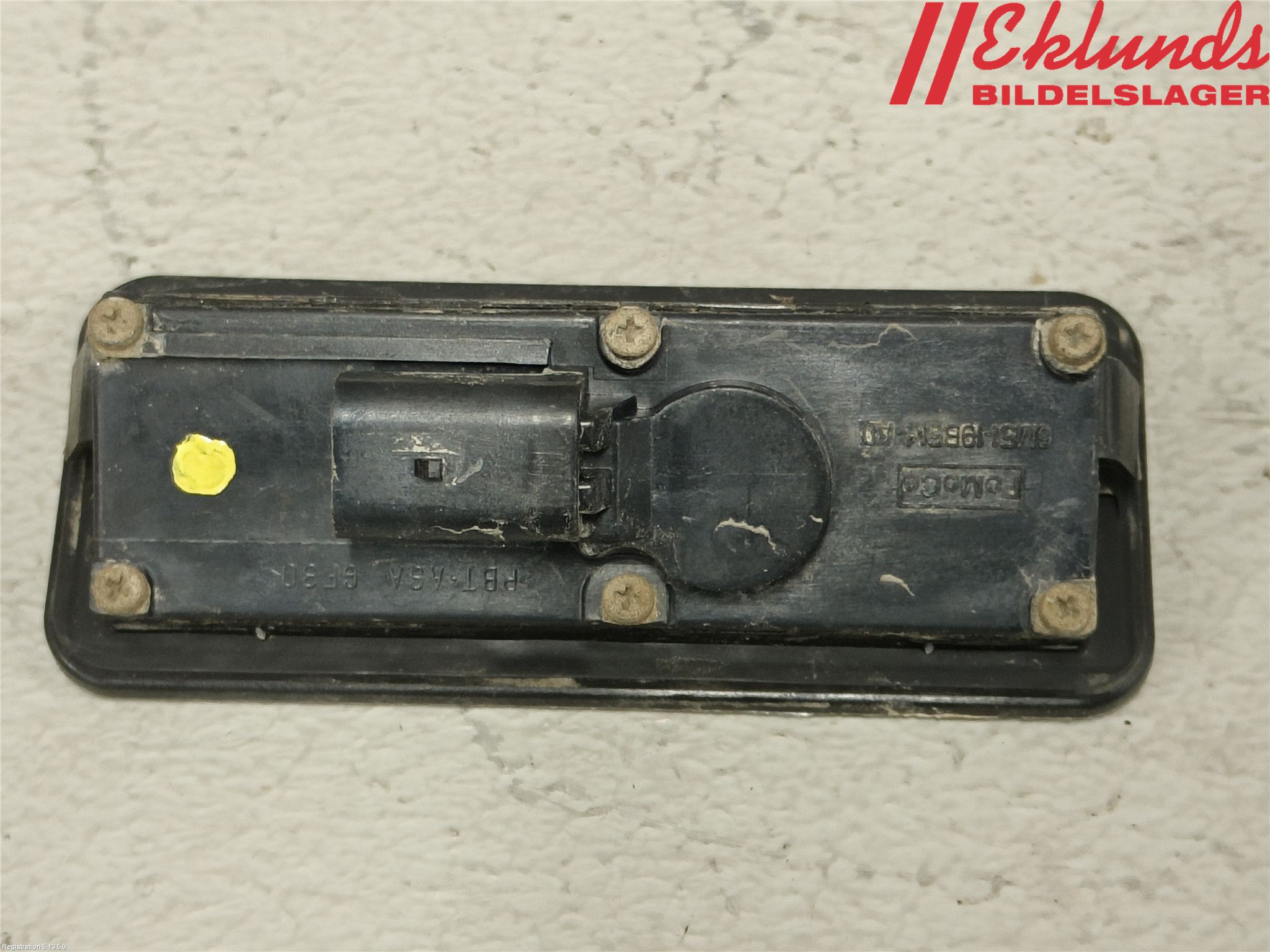 Ford FIESTA 09-12 Bakluckehandtag