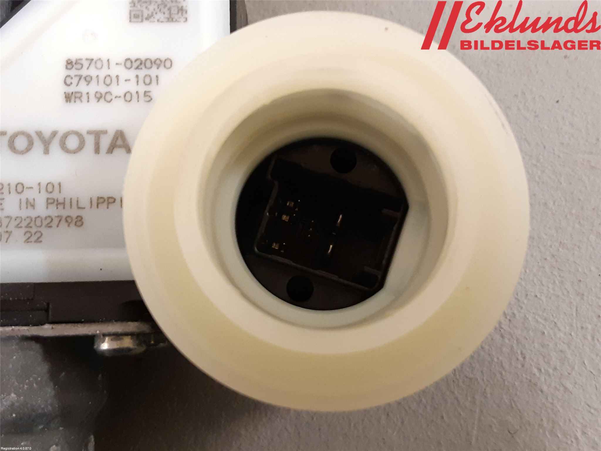 Toyota COROLLA 19- Fönsterhiss El Kompl