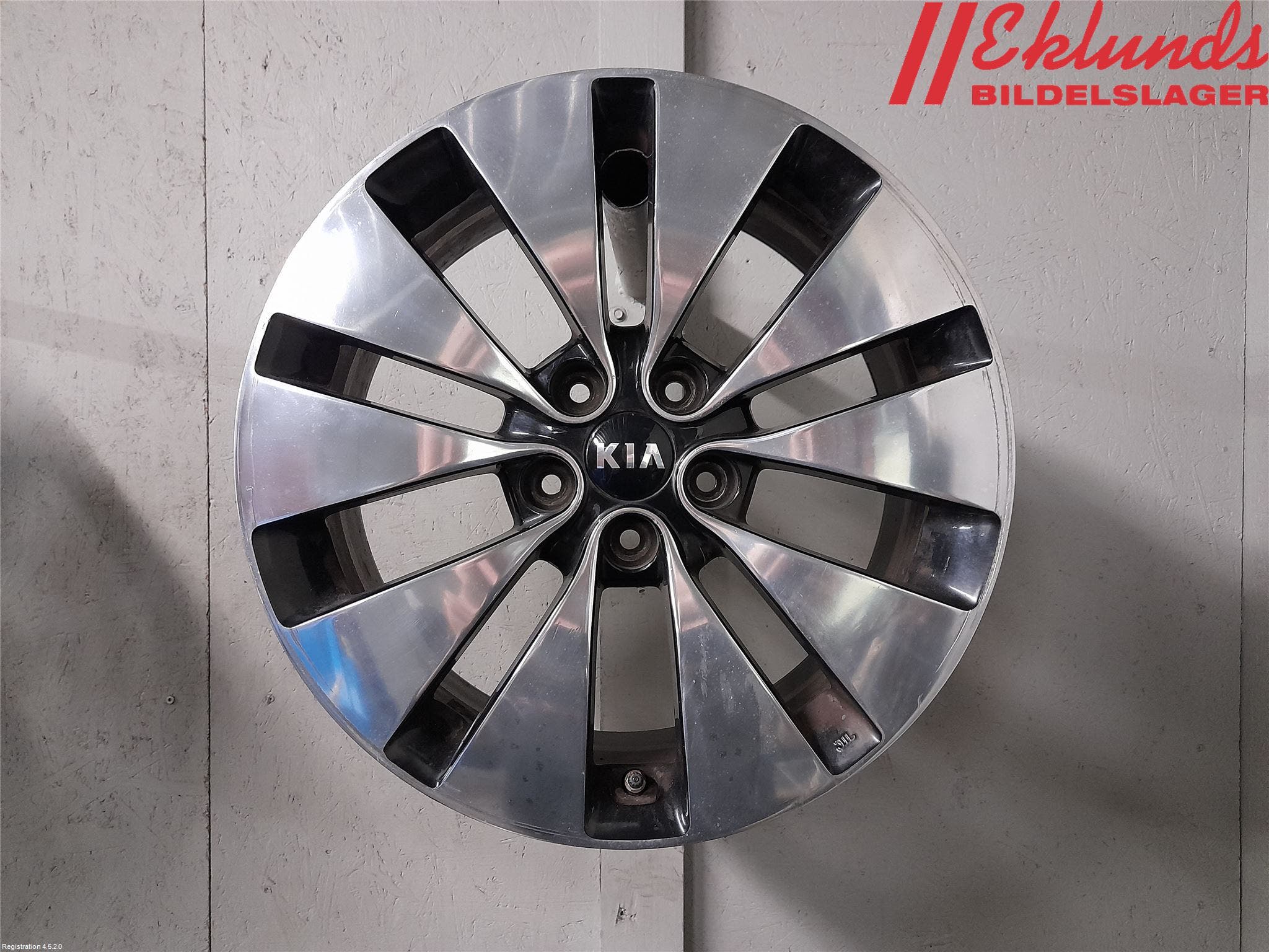 Kia SORENTO 10-14 Fälgsats Aluminium