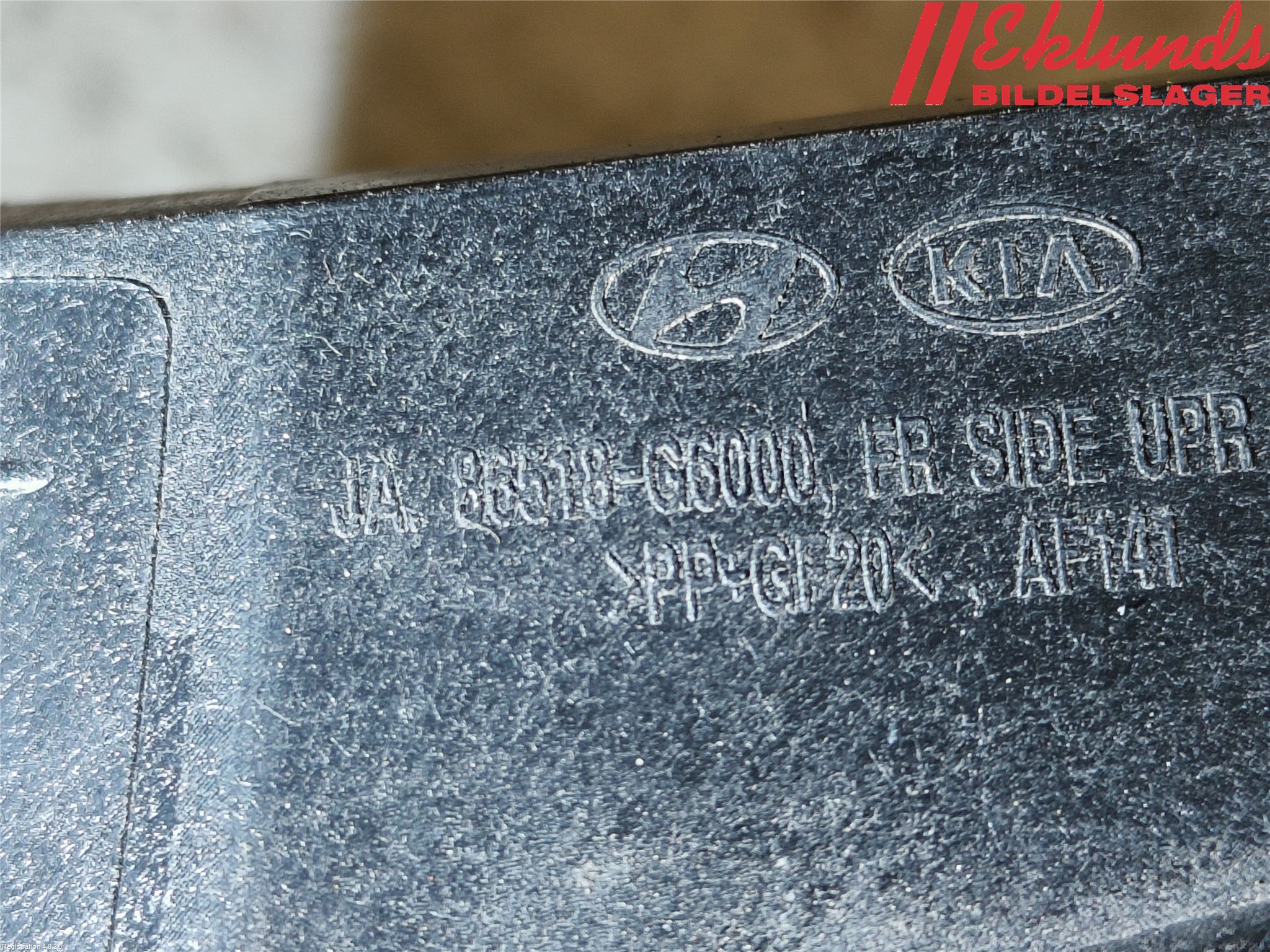 Kia PICANTO 17- Stötfångarfäste Fram Hö