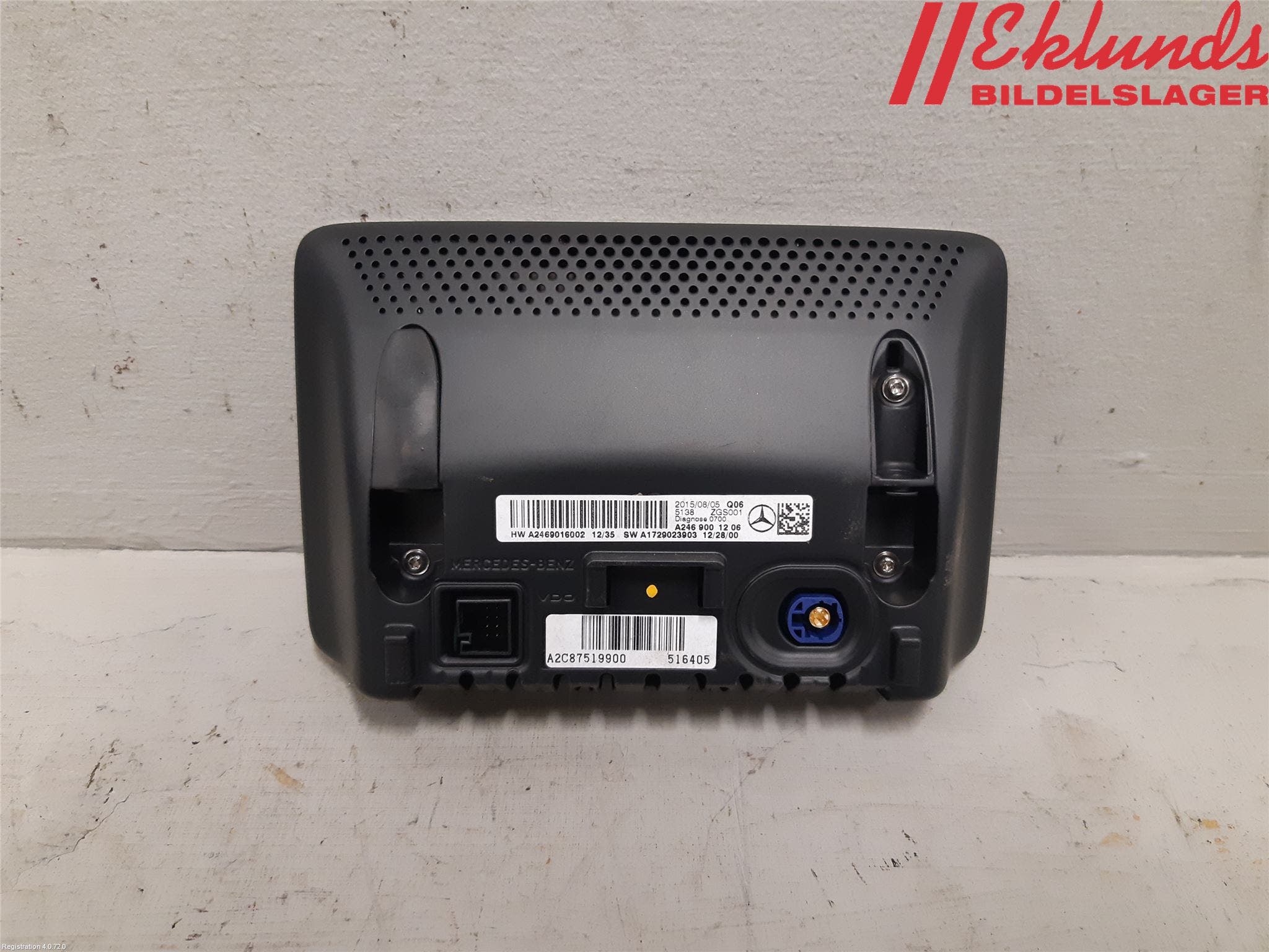 Mercedes-Benz MB A-KLASS (W176) 13-18 Bildskärm