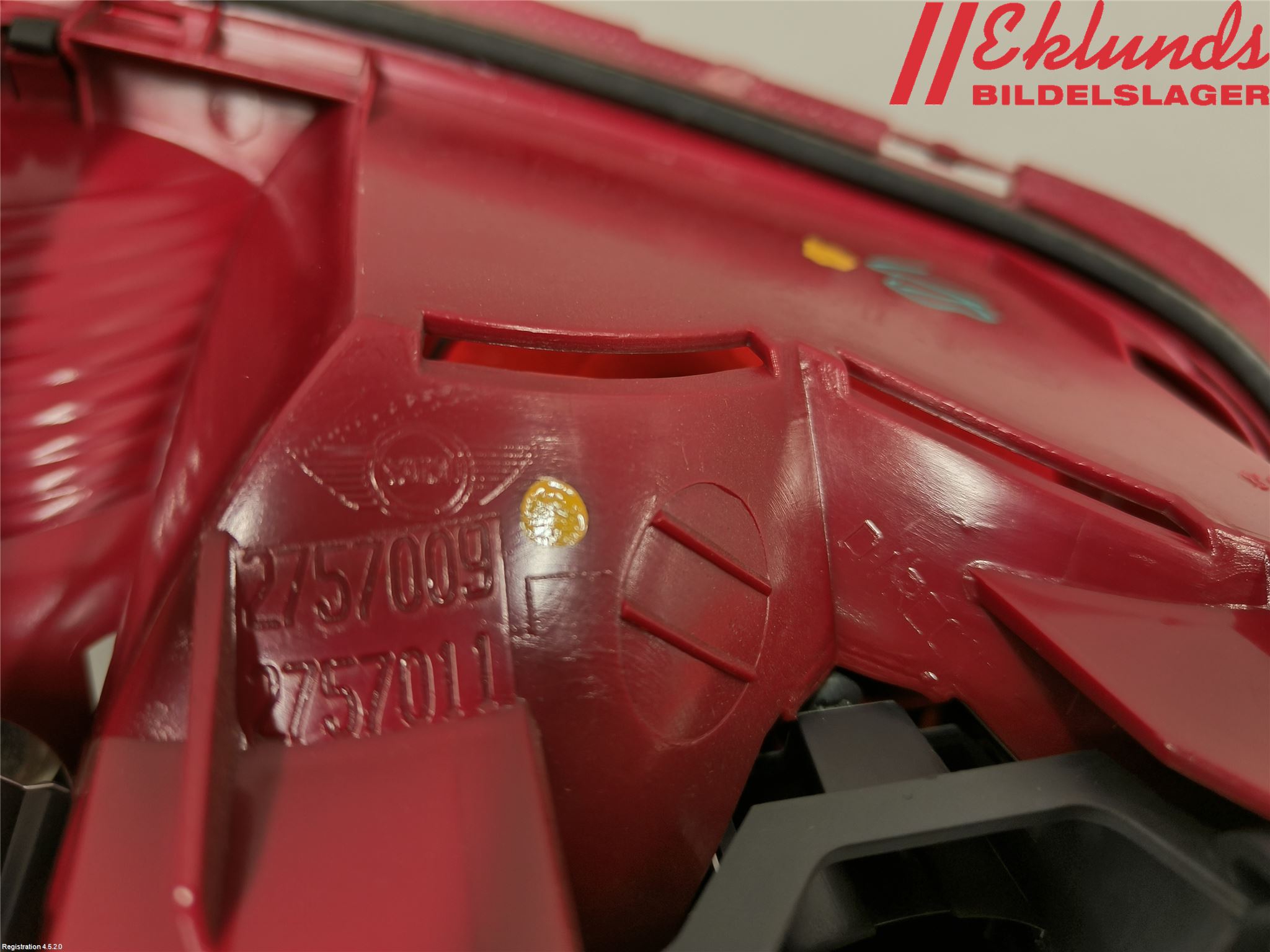 Mini COUPE R56 05-14 Bakljus Vänster