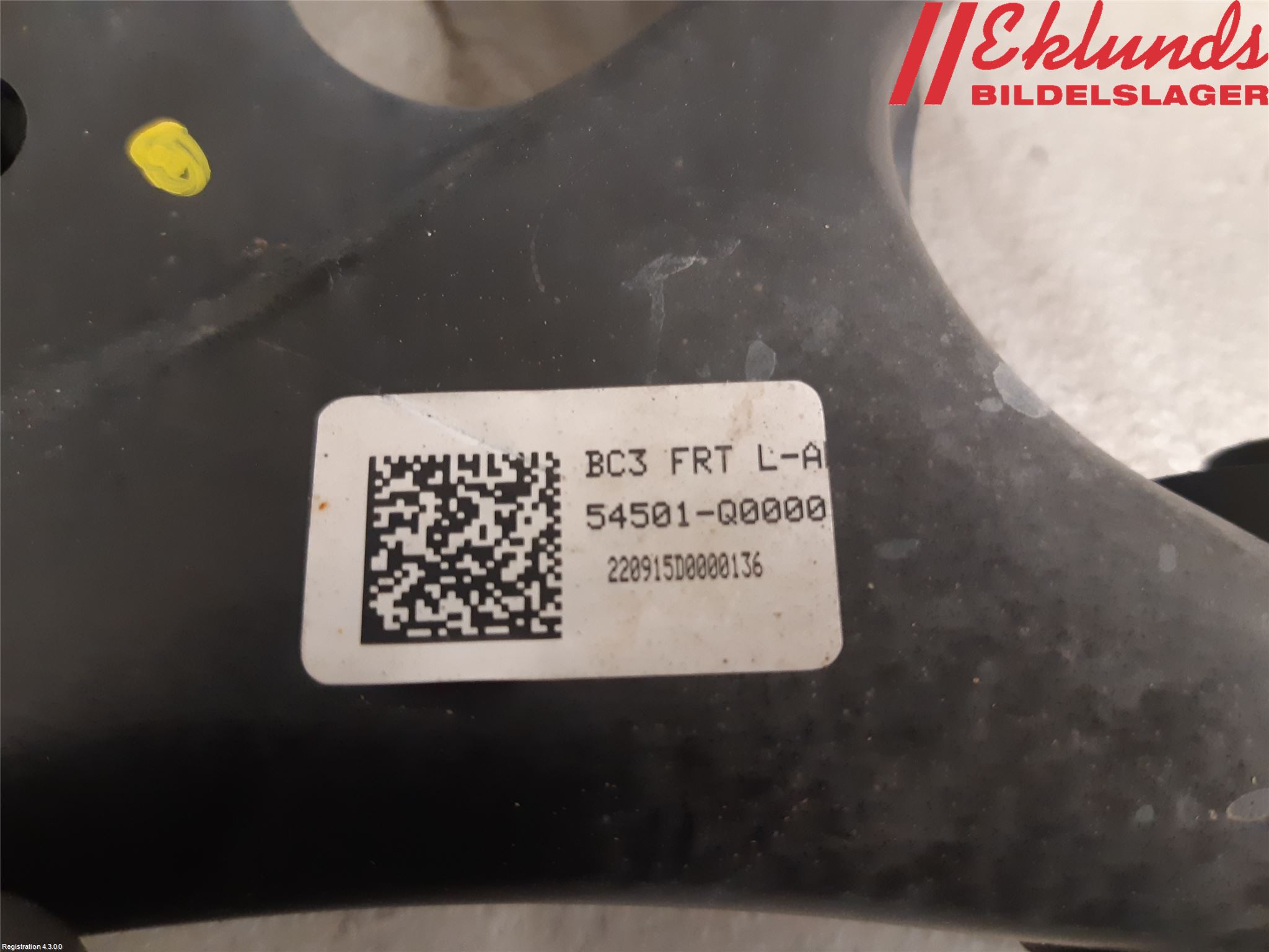 Hyundai i20 BC 21- Bärarm Fram Undre Hö