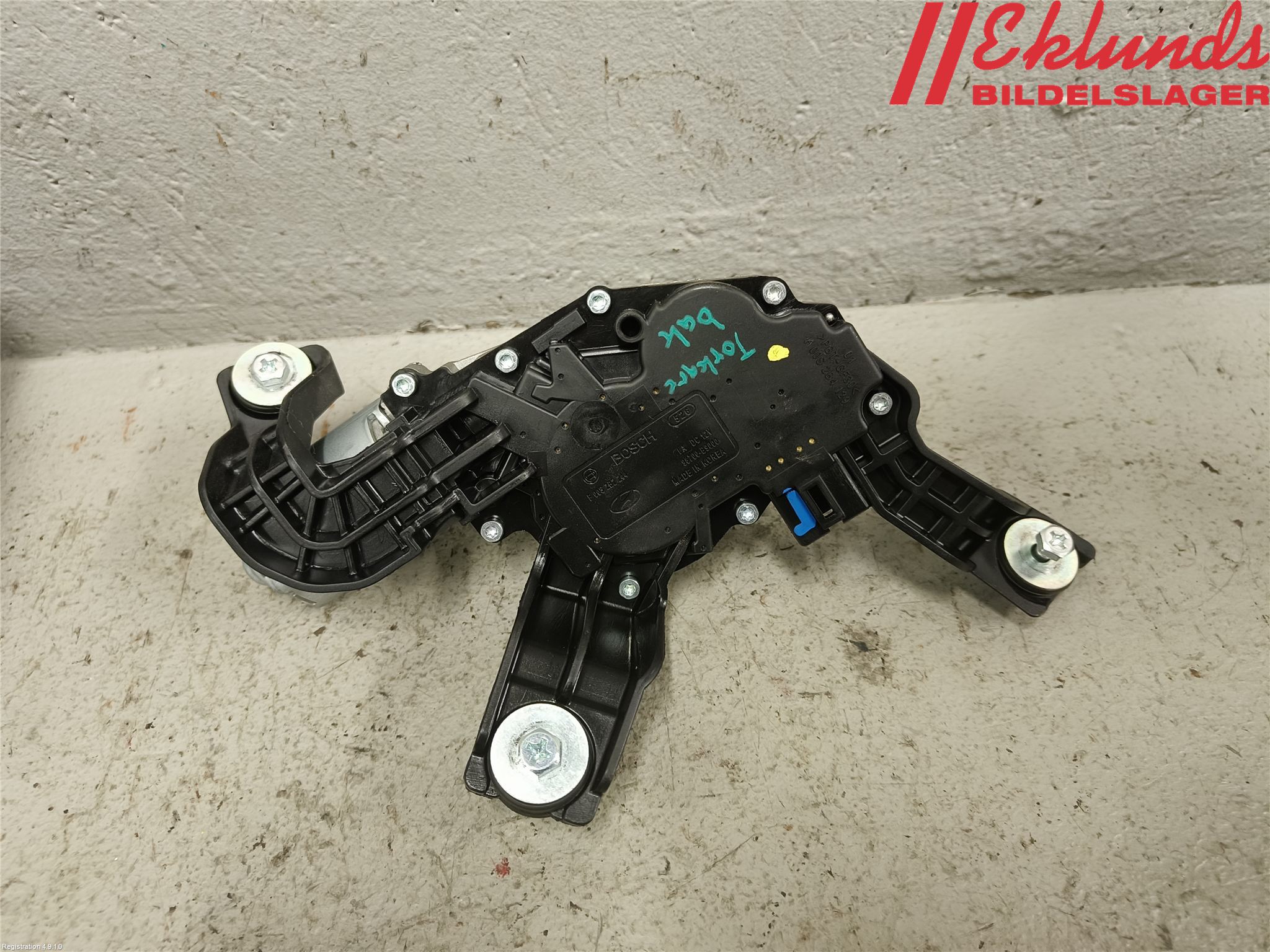 Hyundai i10 BA 14-16 Torkarmotor Baklucka