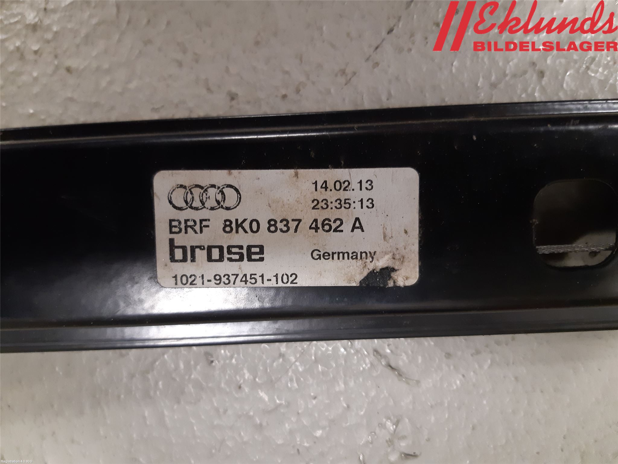 Audi A4 ALLROAD 09-16 Fönsterhiss El Kompl