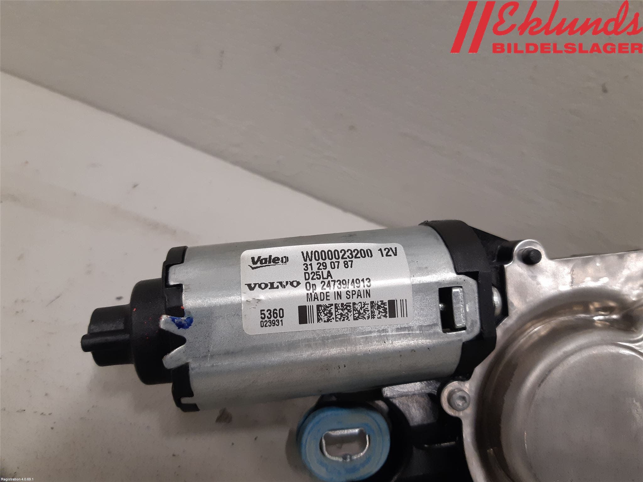 Volvo V70 08-13 Torkarmotor Baklucka