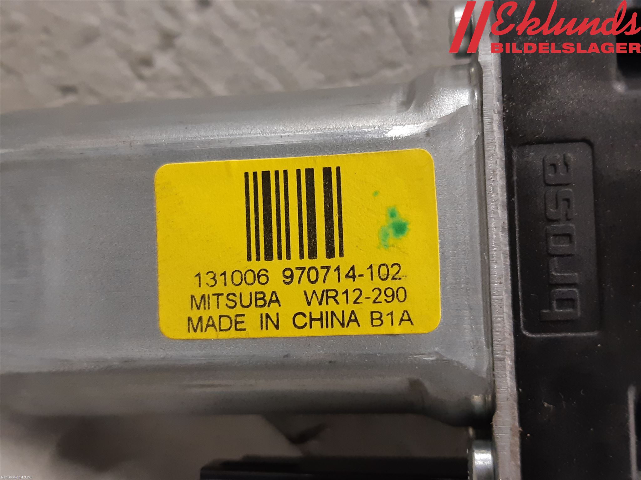 Volvo V70 14-16 Fönsterhissmotor