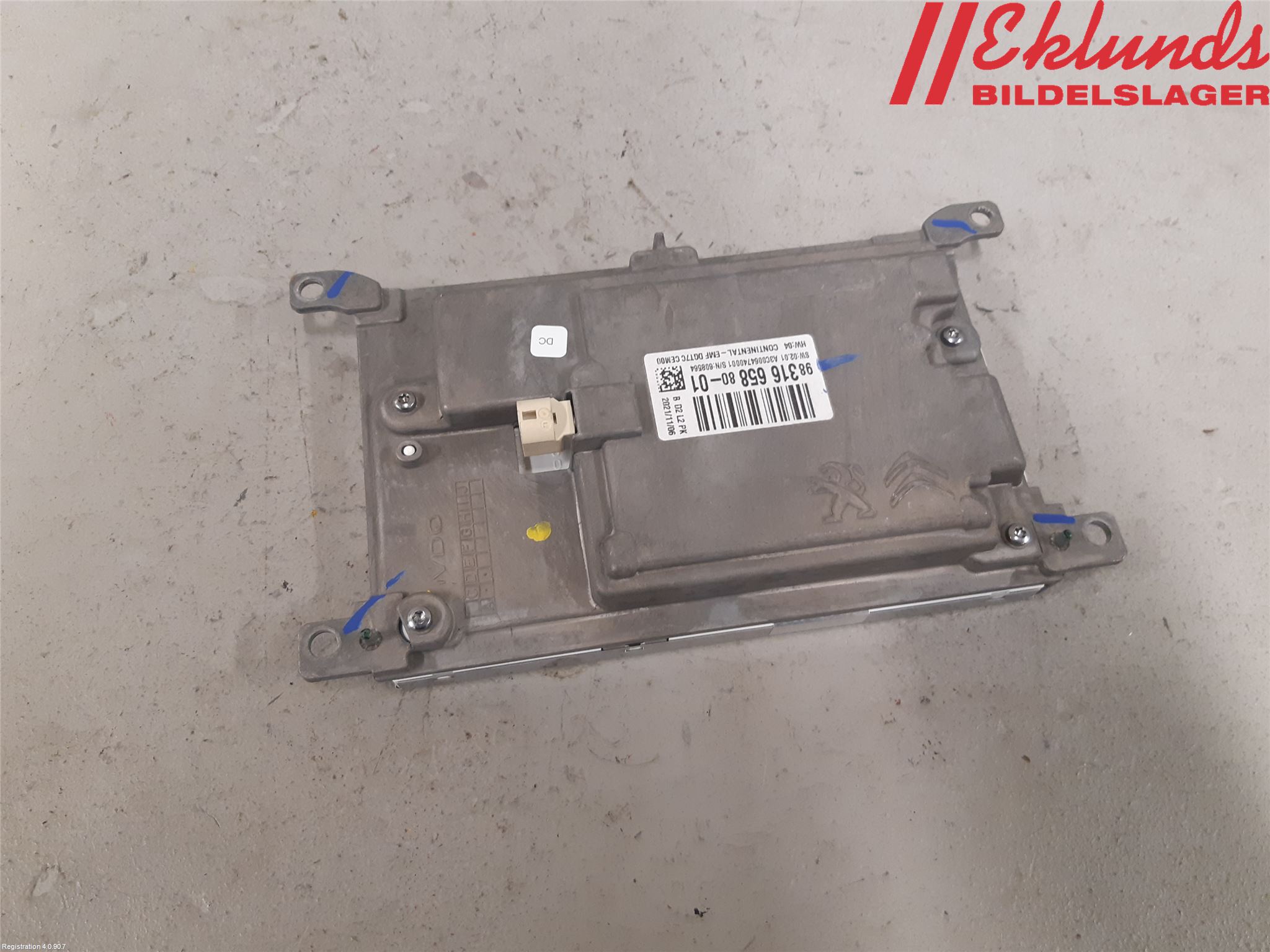 Toyota PROACE II 16- Bildskärm