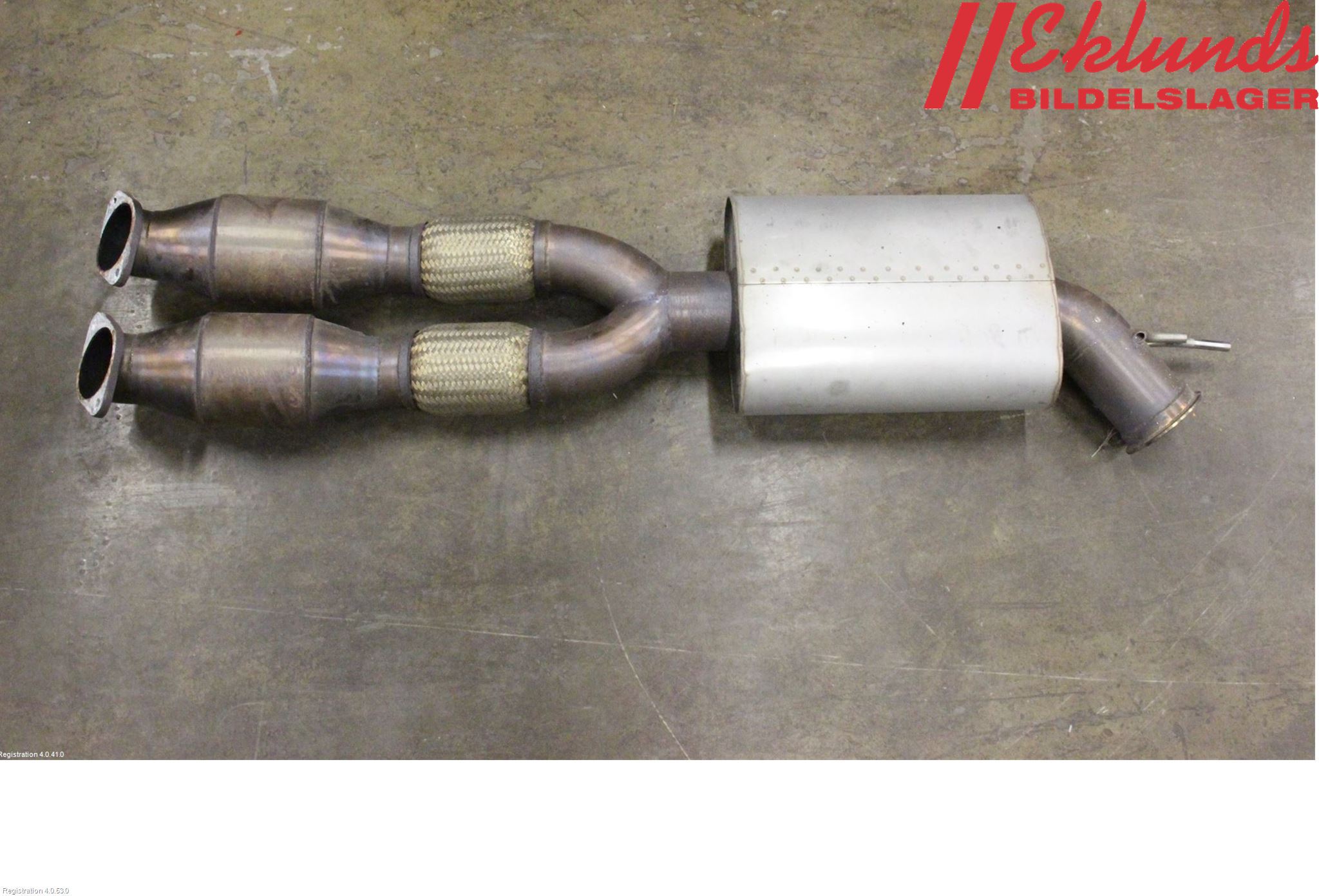 Nissan GT-R Avgassystem Komp Ej Kat