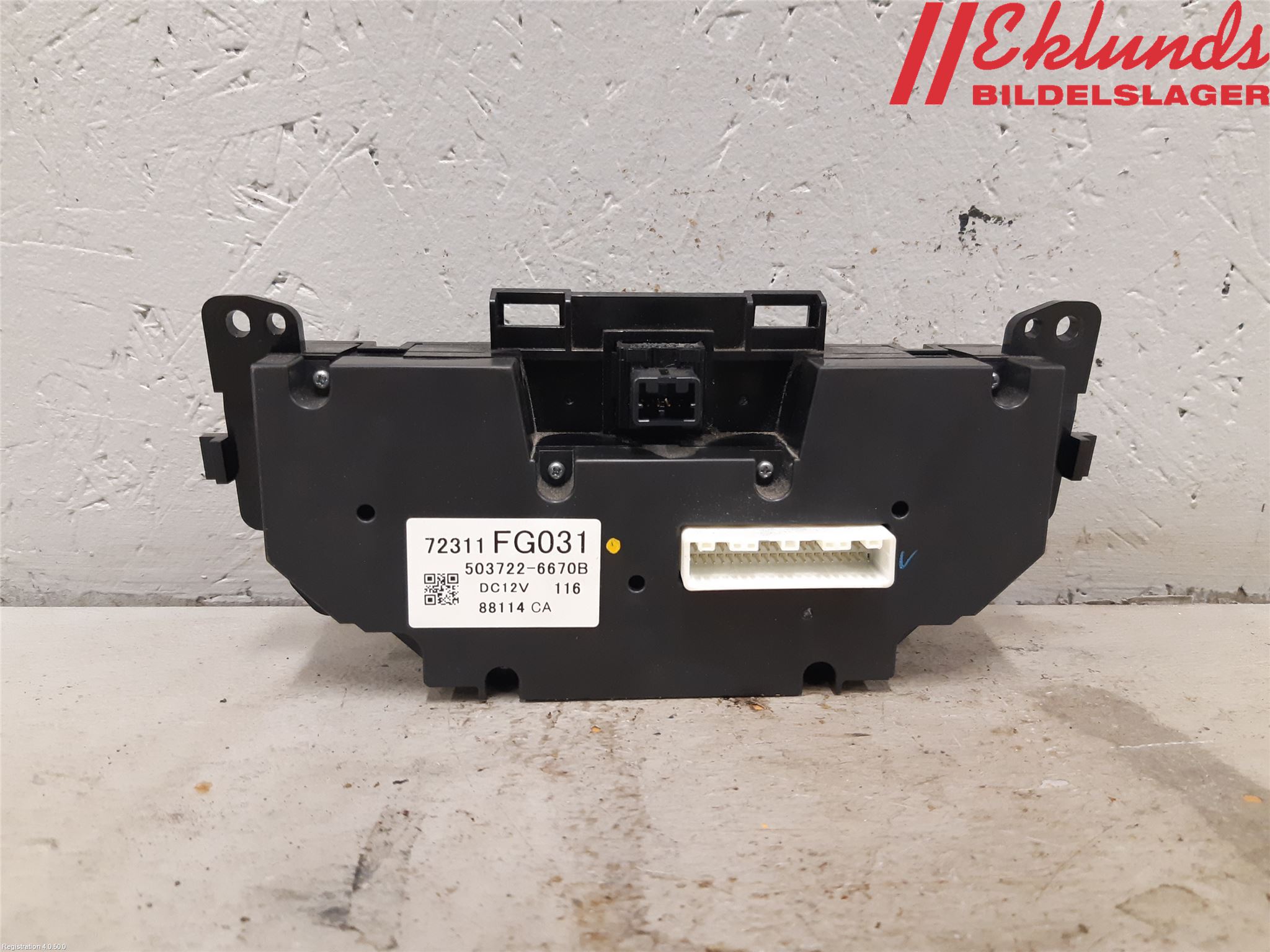 Subaru IMPREZA III 08-11 Ac Styrenhet Ac Manöveren