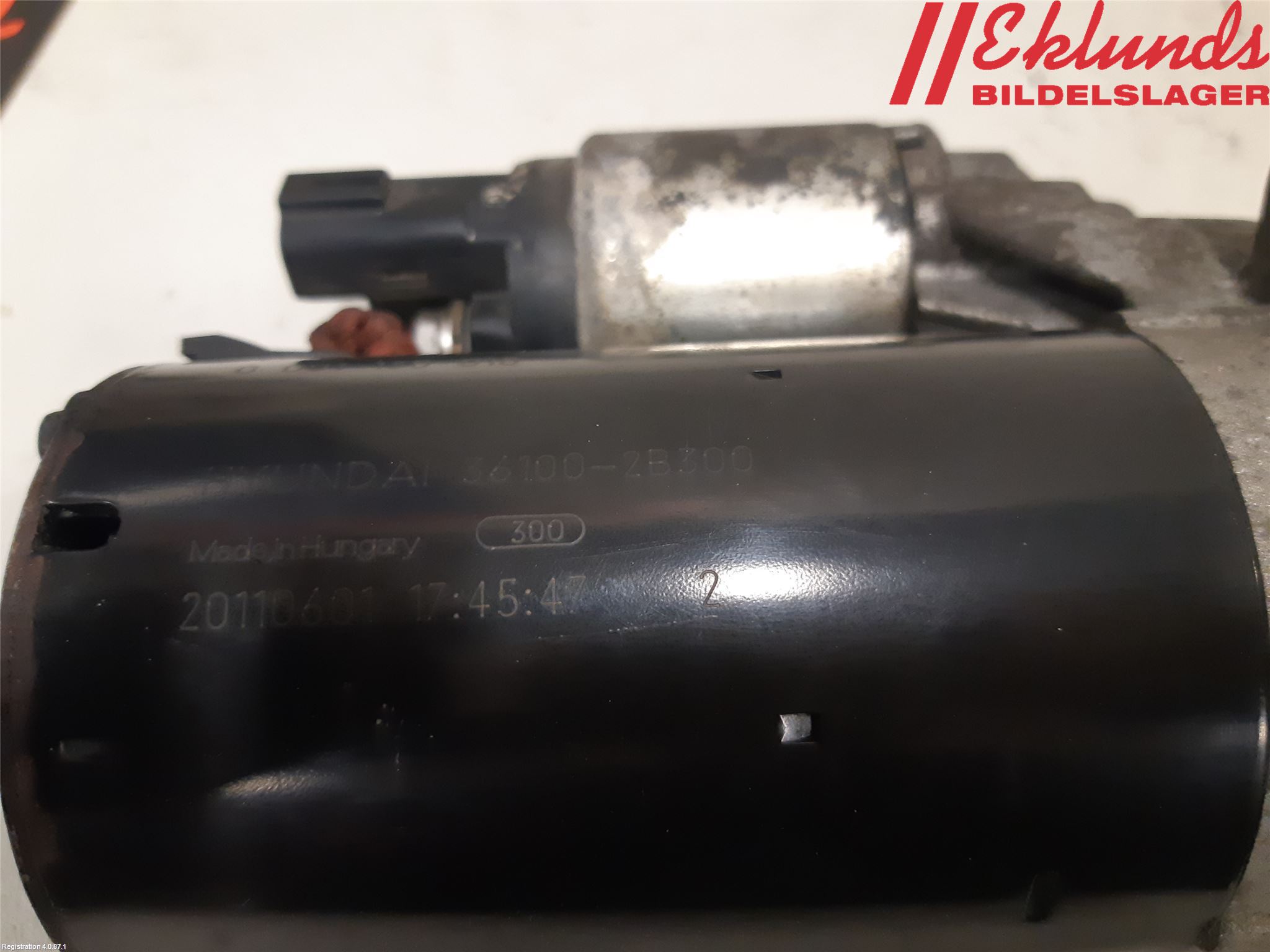 Kia RIO 12-16 Startmotor