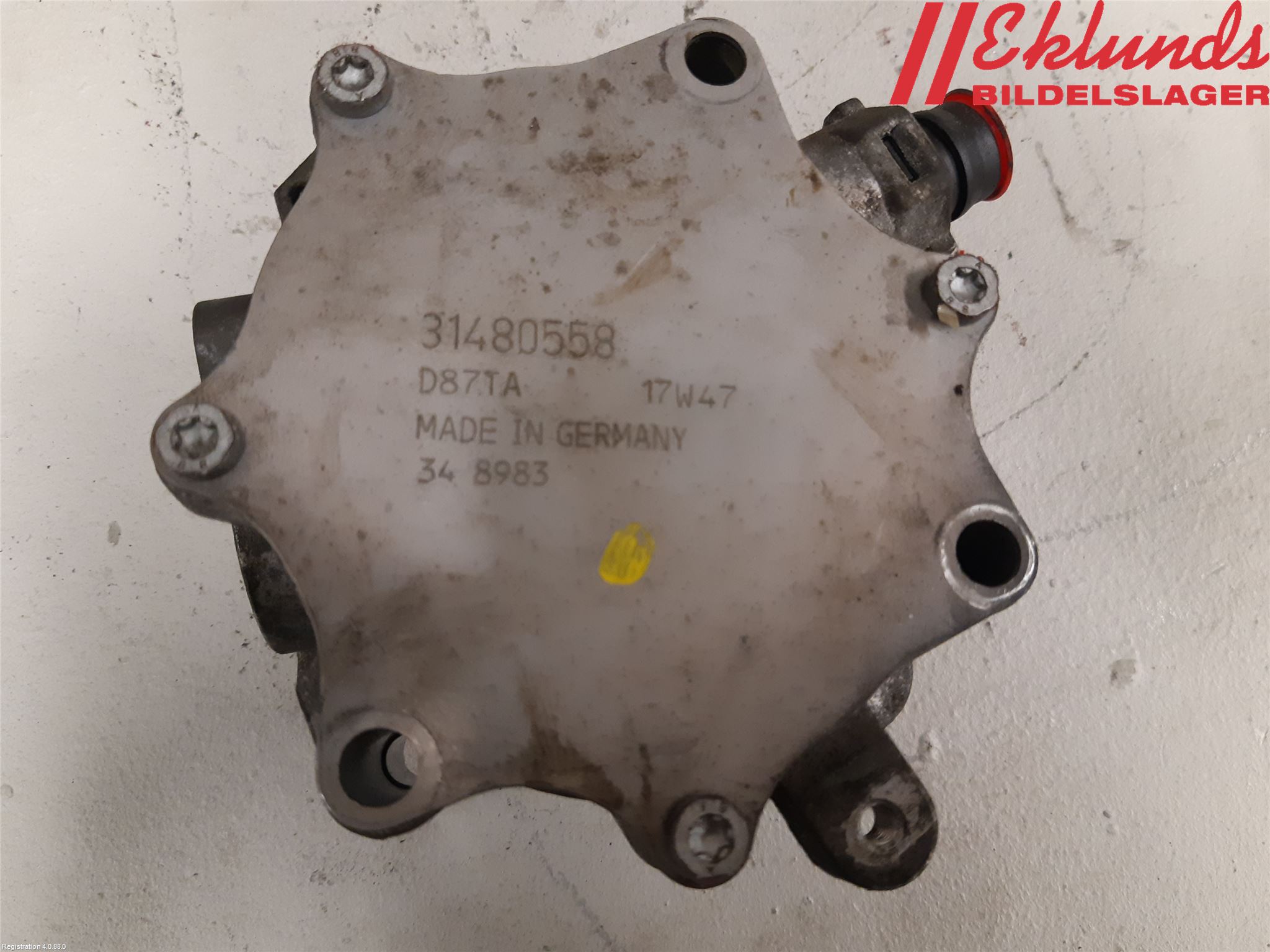 Volvo S60 14-18 Vakuumpump