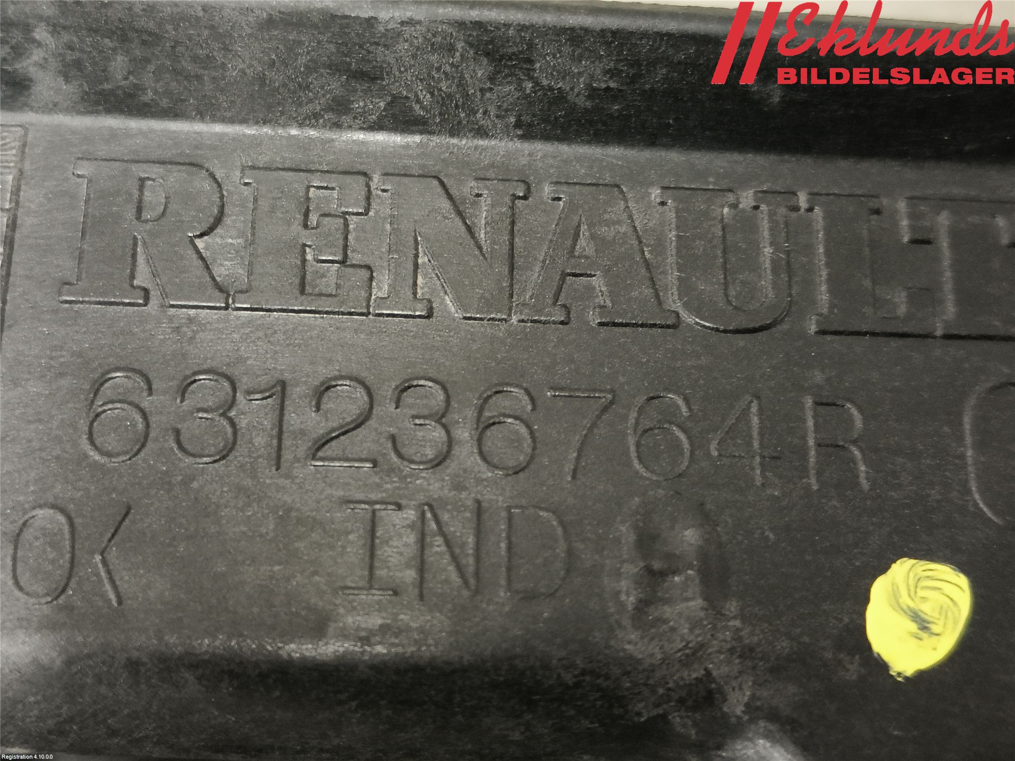Renault SCÉNIC III / GRAND SCÉNIC 09-16 Stötfångarfäste Fram Vä