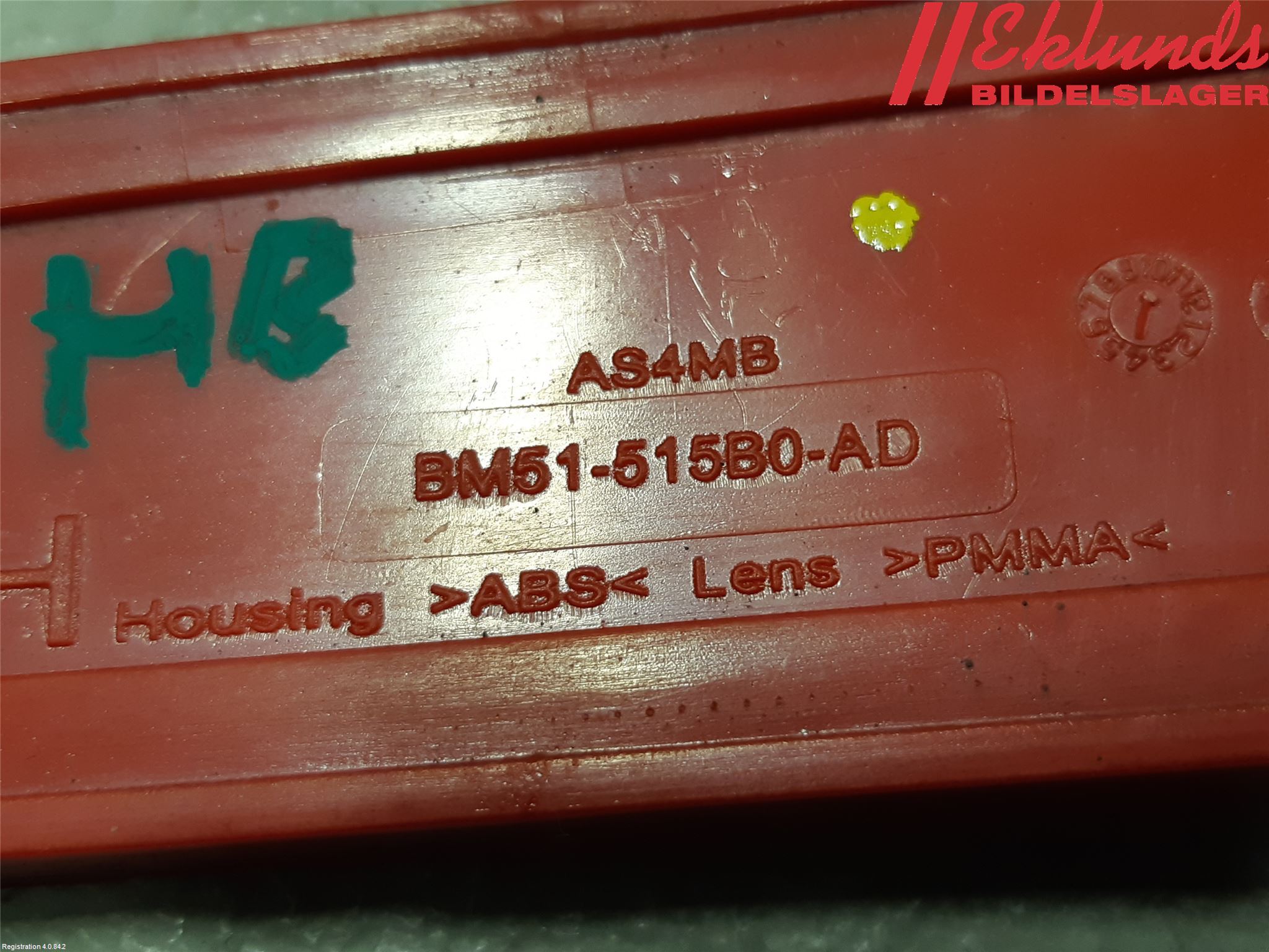 Ford FOCUS 11-14 Dimljus/Reflex Bak