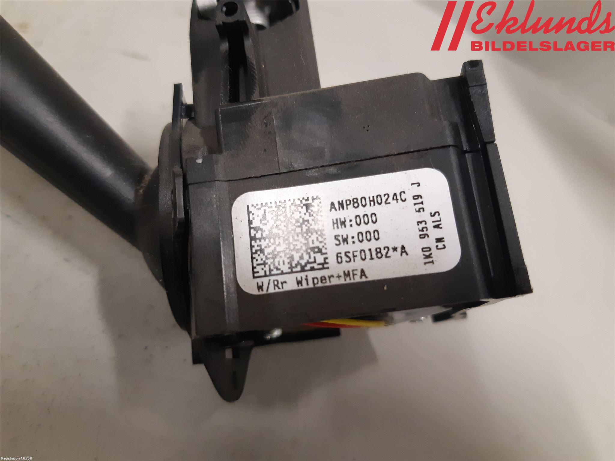 Volkswagen VW TOURAN 03-10 Spak Torkar-Spolomk