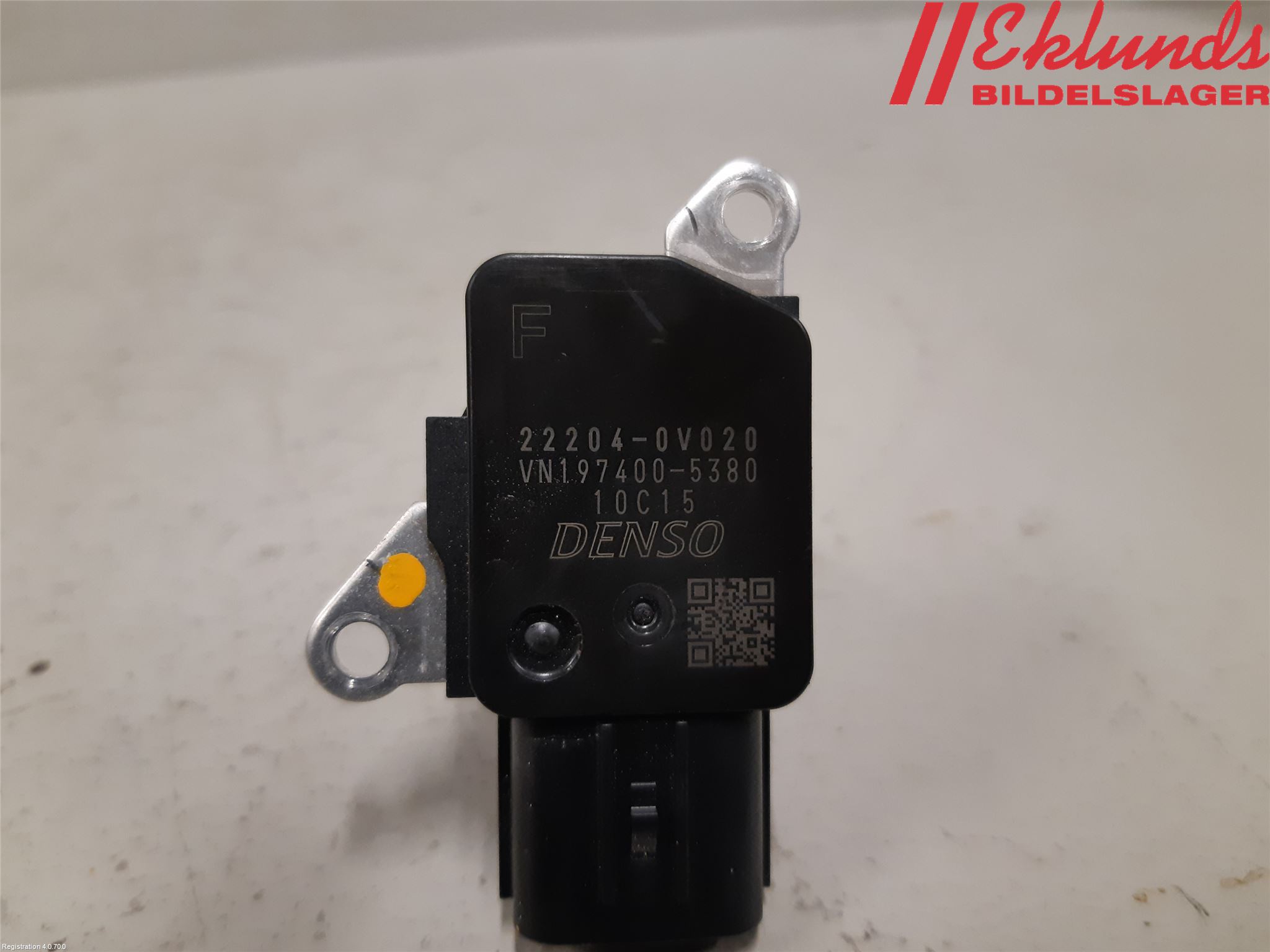 Toyota YARIS XP130 15-20 Injluftmassamätare