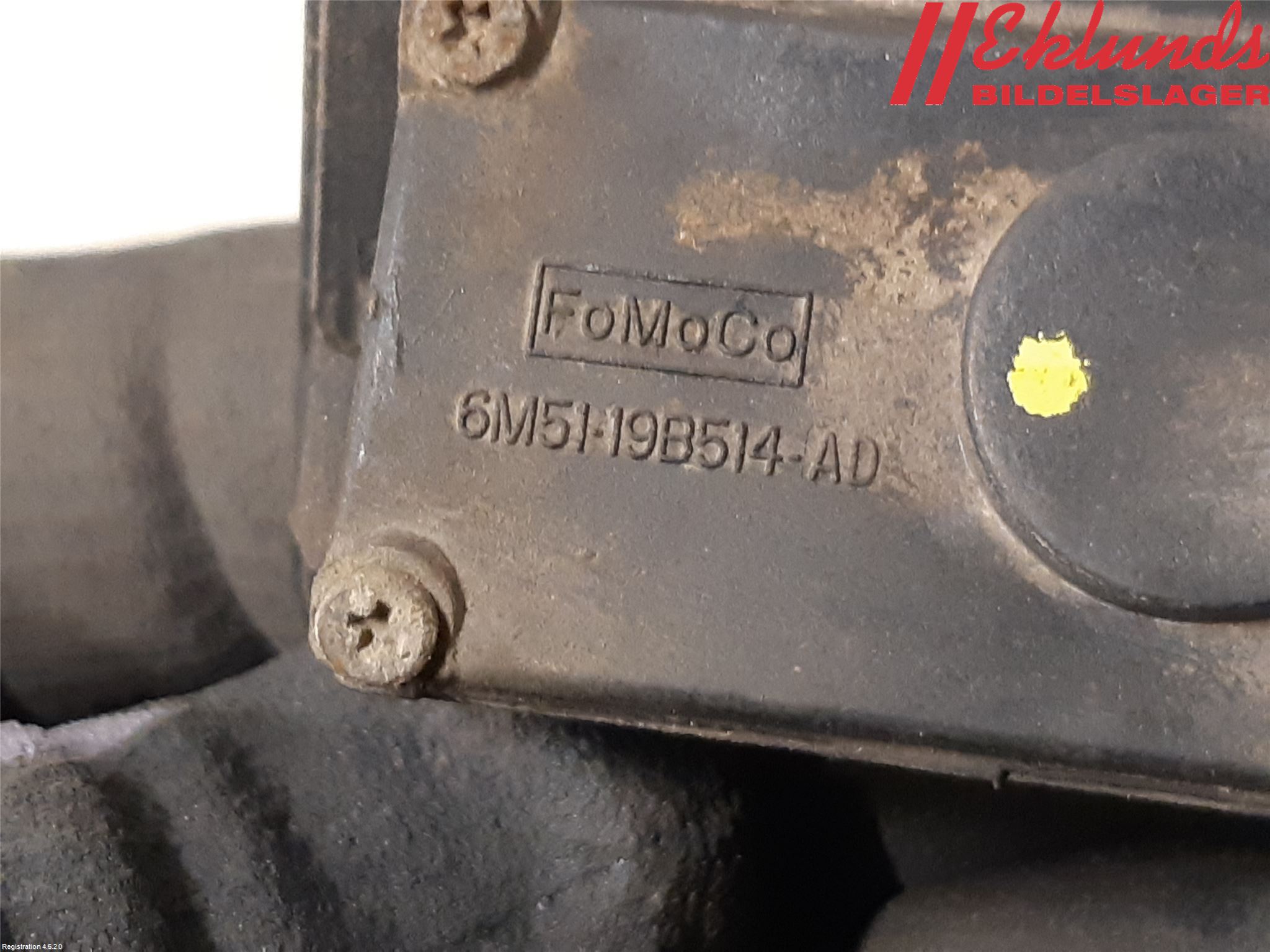 Ford FIESTA 09-12 Bakluckehandtag