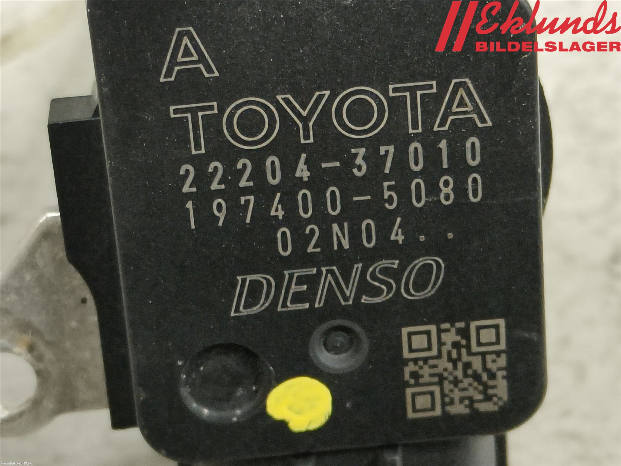 Toyota RAV 4 06-12 Injluftmassamätare