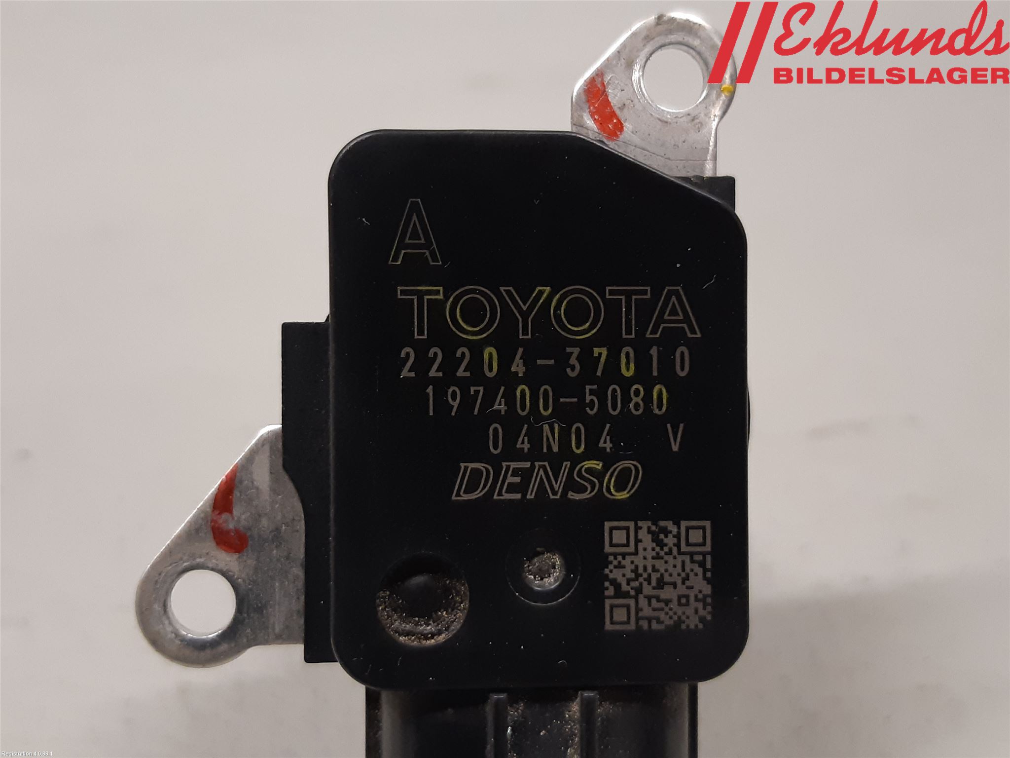 Toyota VERSO 09-18 Injluftmassamätare