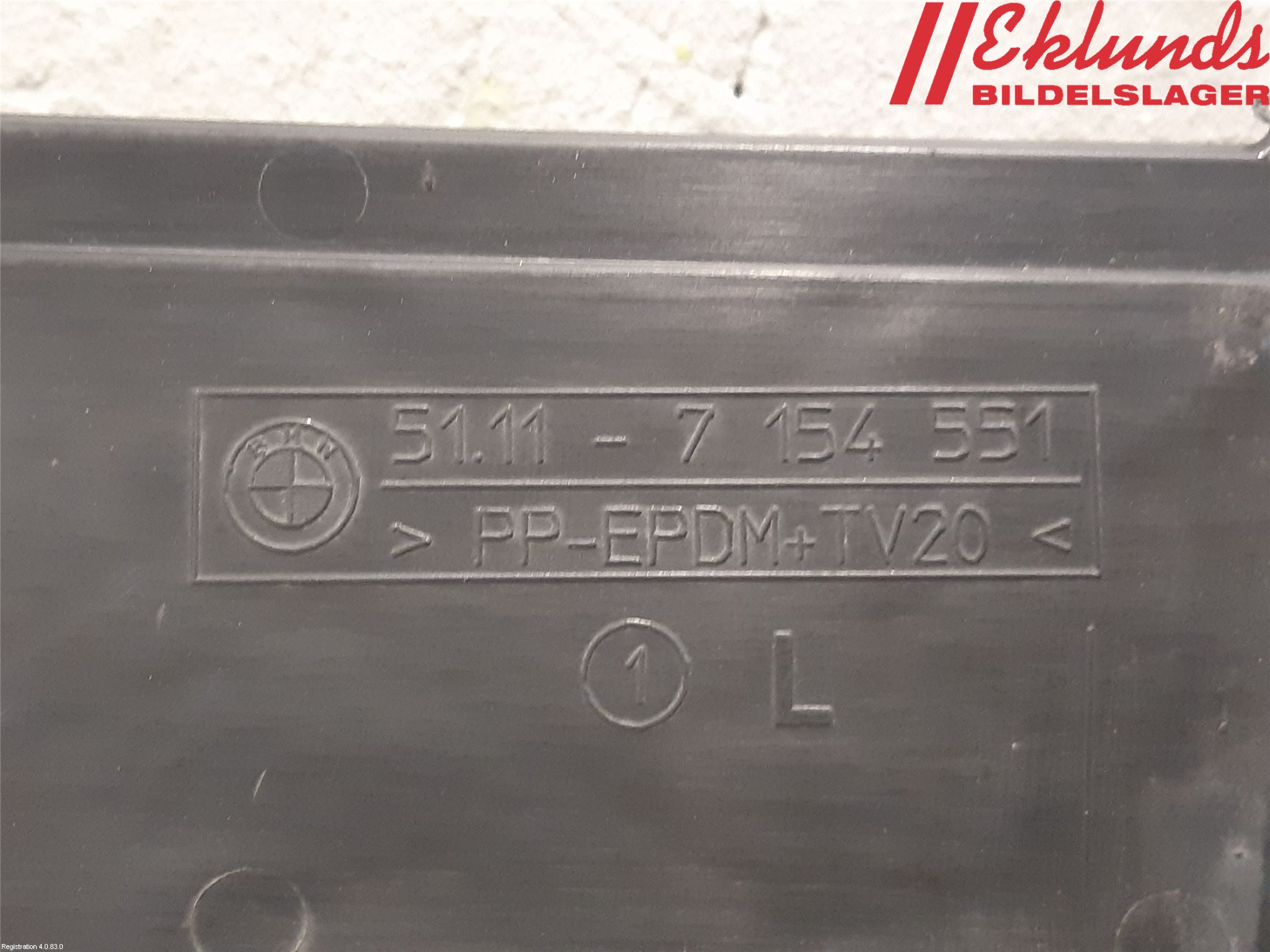 BMW 3 E90/91 SED/TOU 05-12 Stöt Utfyllnad-List-Grill