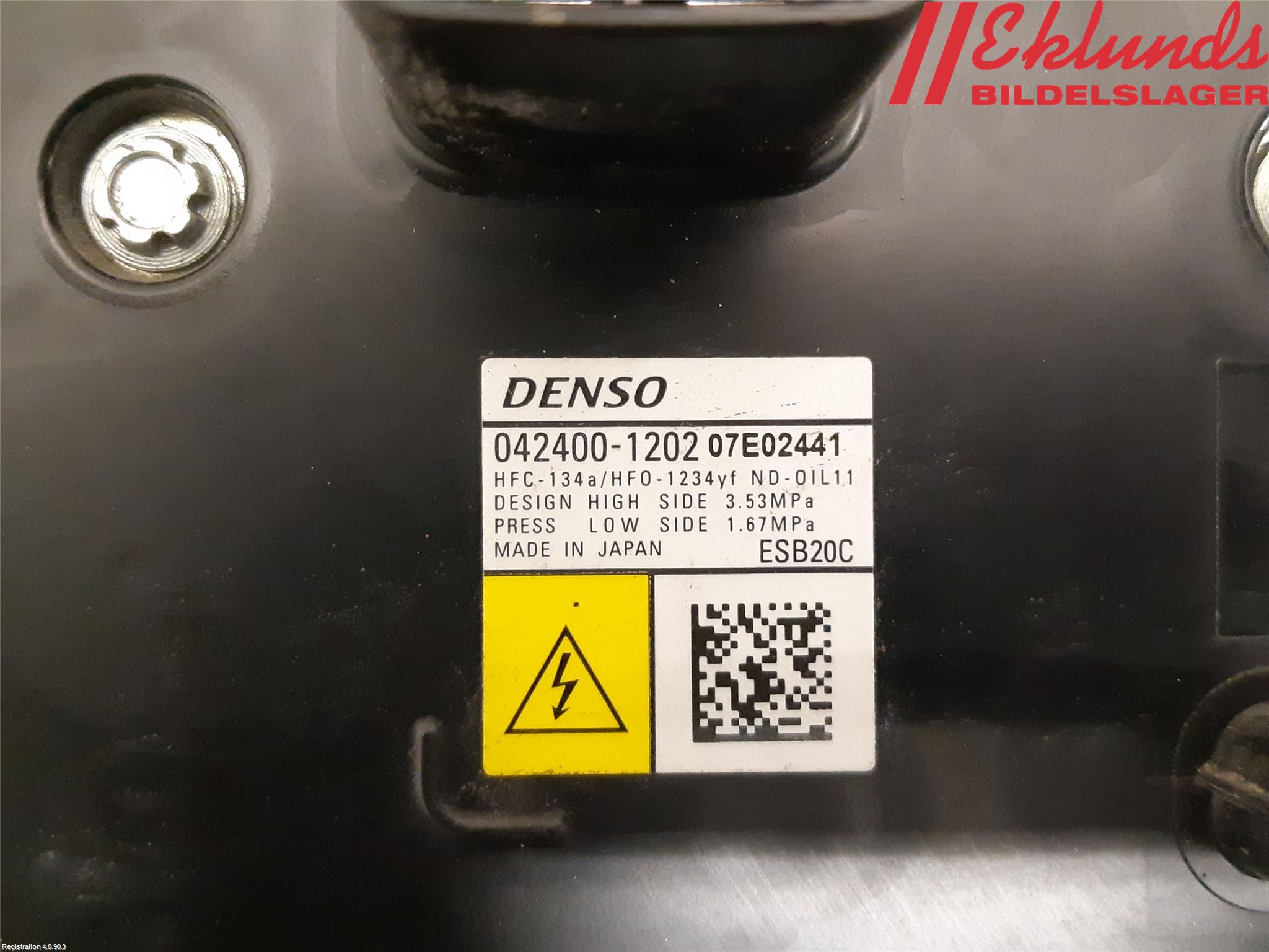 Toyota COROLLA 19- Ac Kompressor