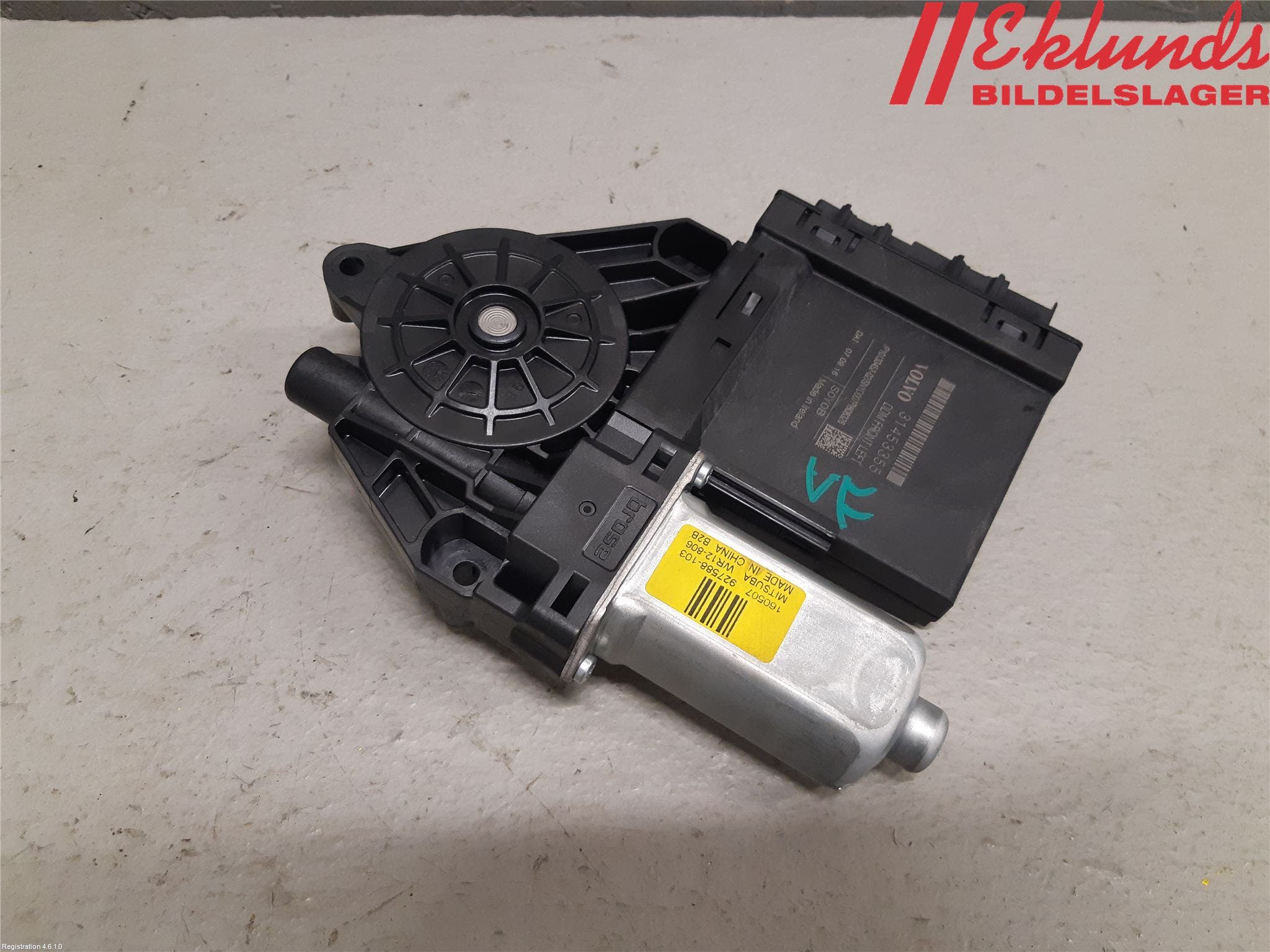 Volvo XC90/RECHARGE 16- Fönsterhissmotor