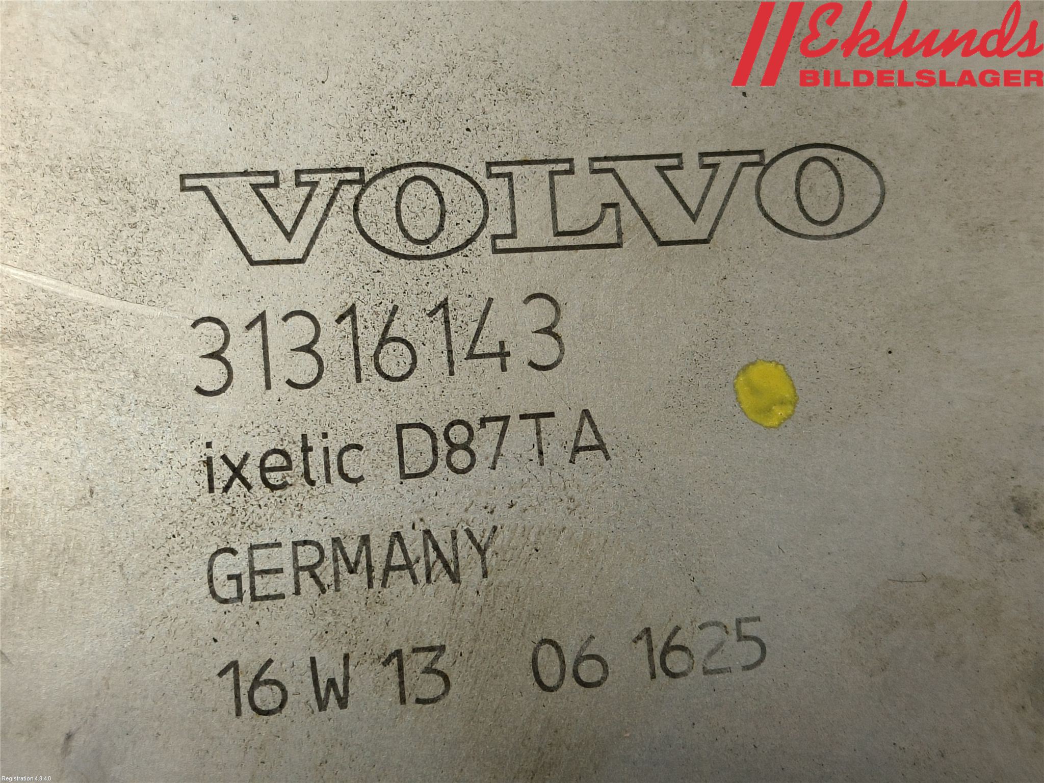 Volvo V40 12-19 Vakuumpump