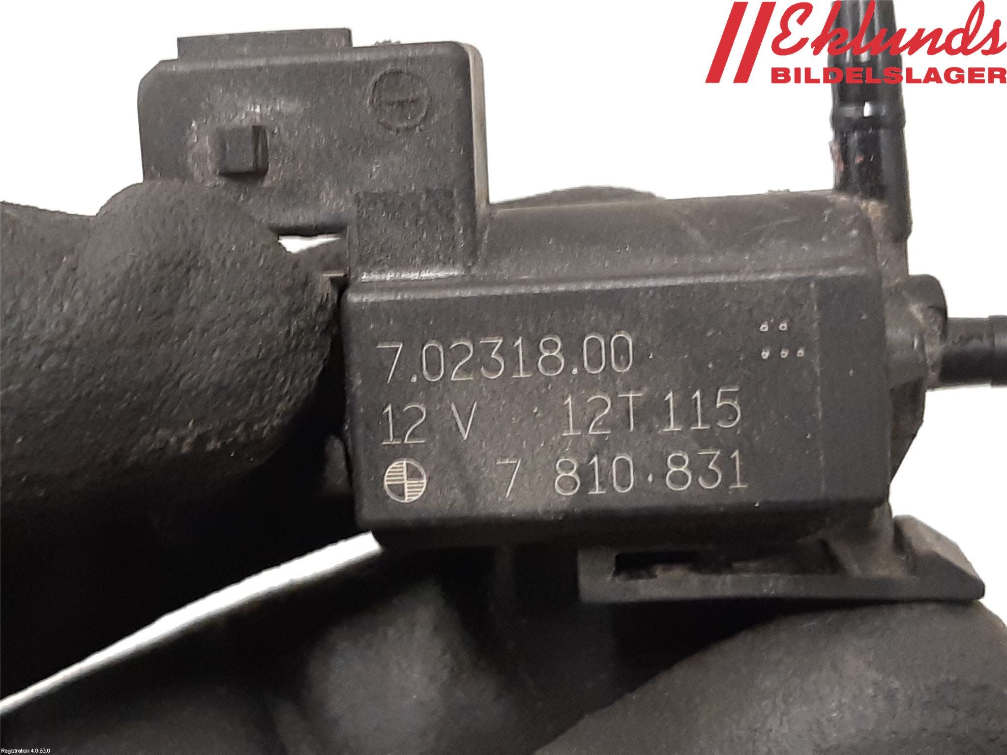 BMW 3 F30/F31/F80 12-19 Vakuumventil