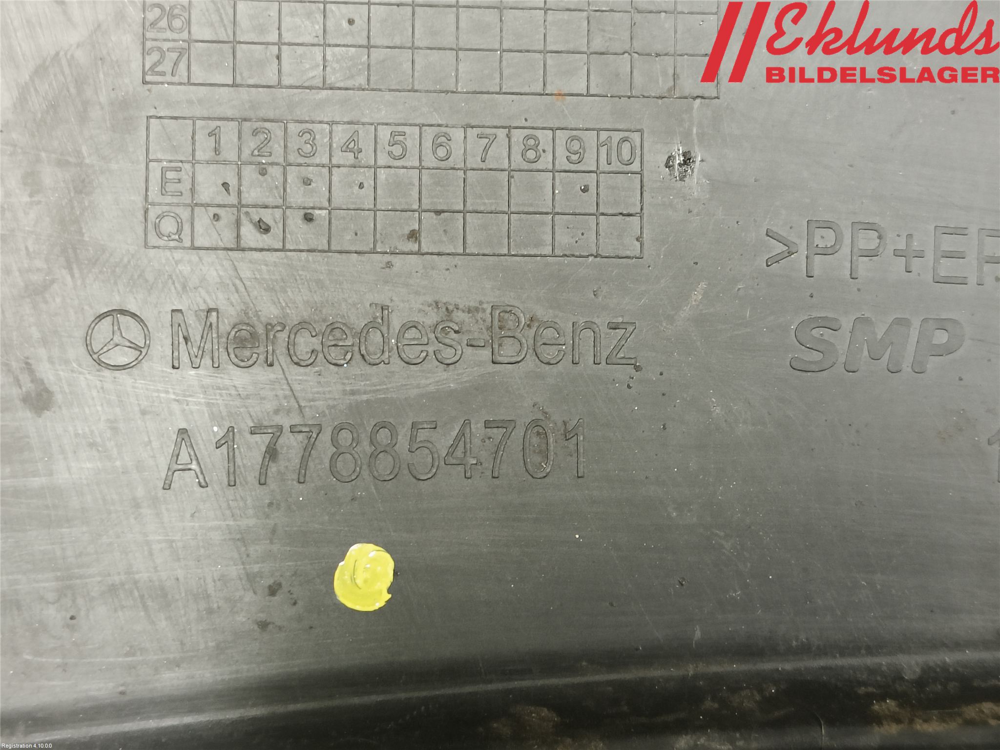 Mercedes-Benz MB A-KLASS (W177) 18- Stötfångardel Bak Hö