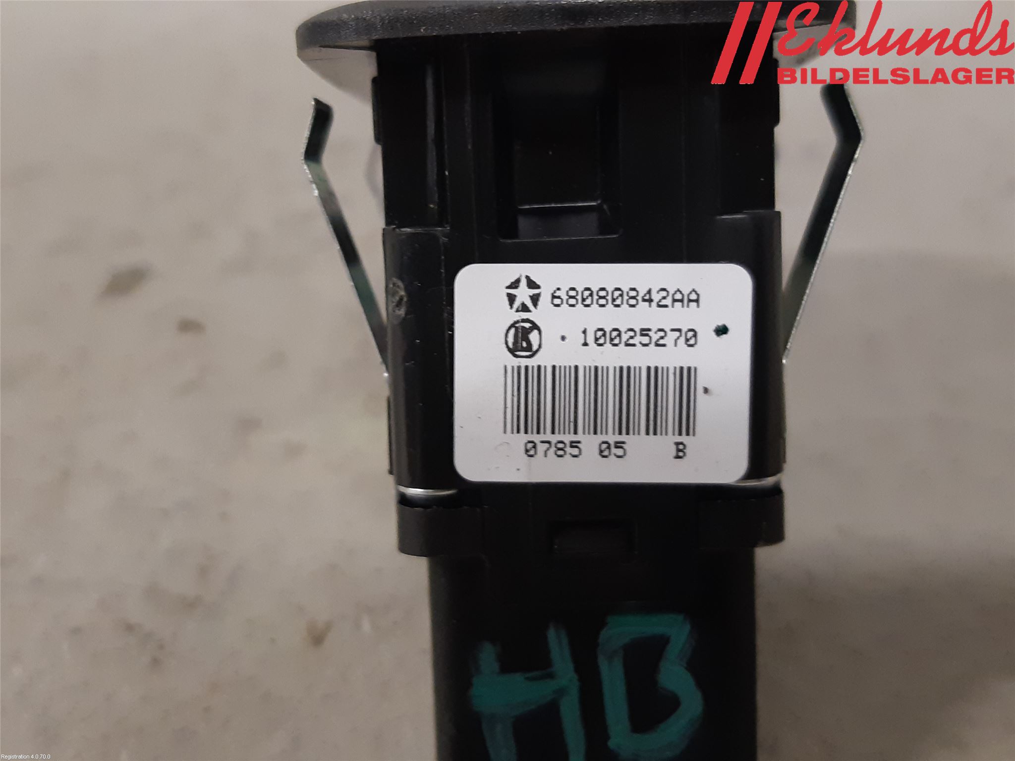 Dodge PICK UP RAM 81- Strömställare Elhiss