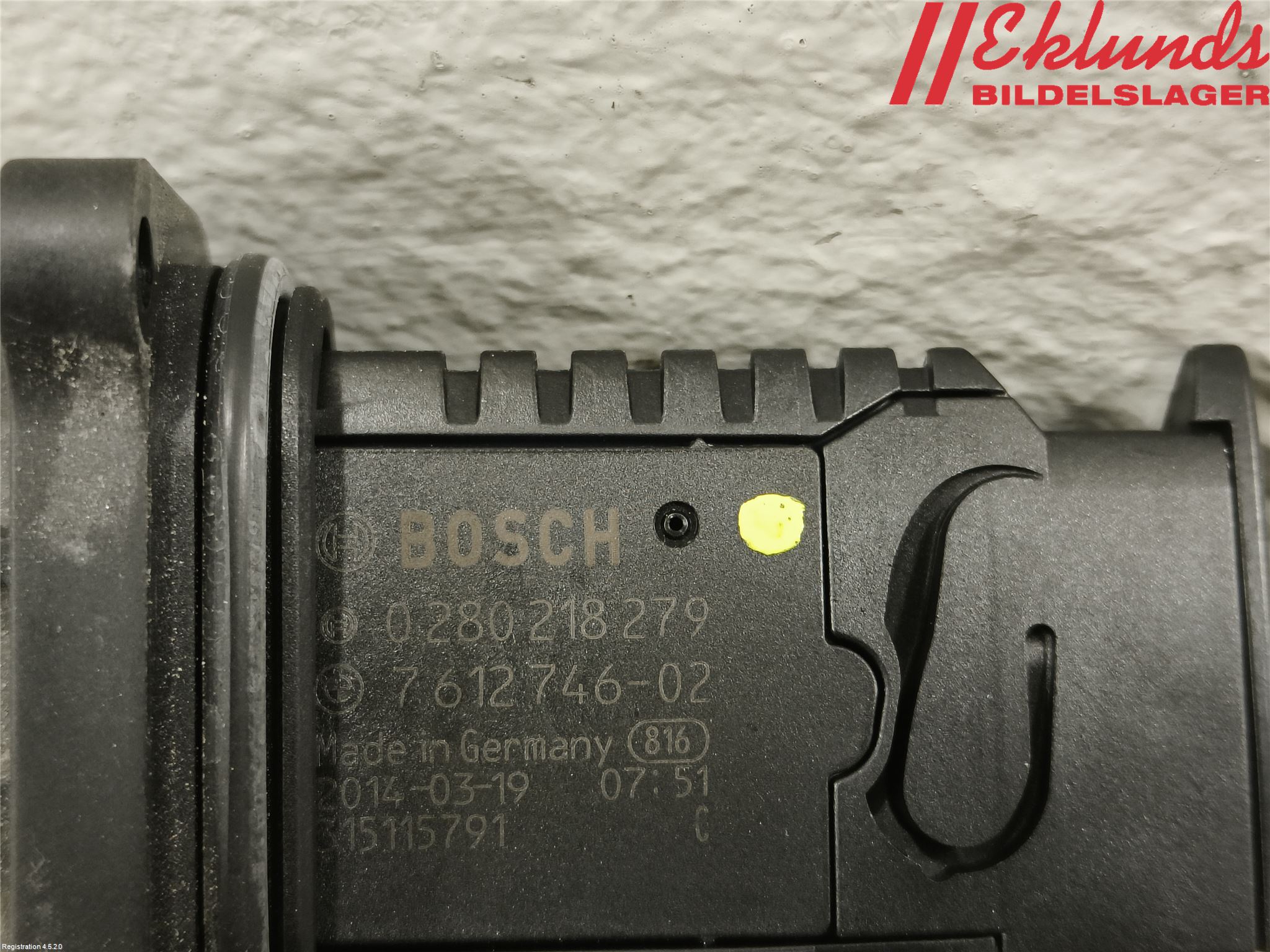 BMW 2 F22/F23/F87 Coupé/Cab 13-21 Injluftmassamätare