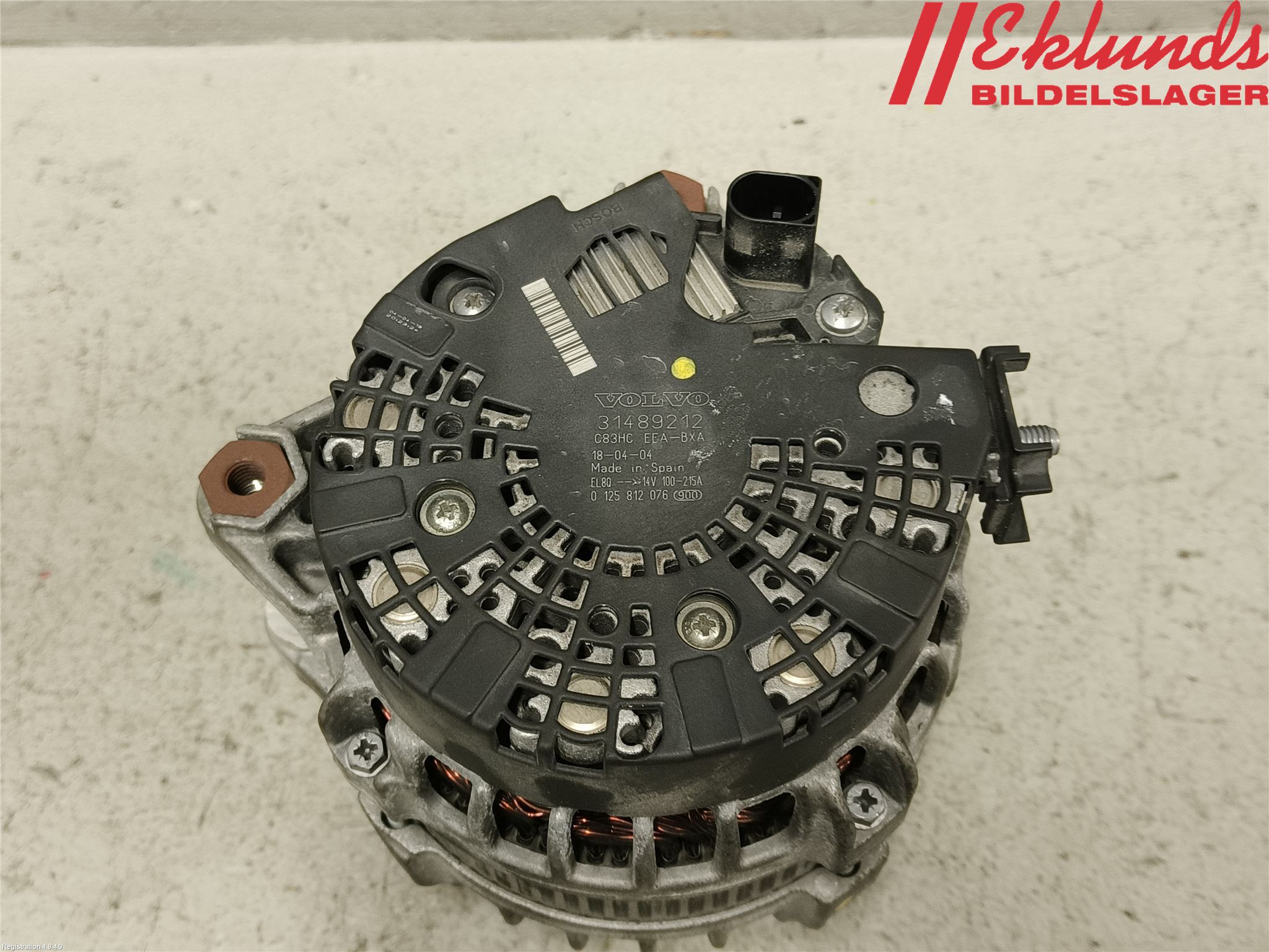 Volvo V60 14-18 Generator