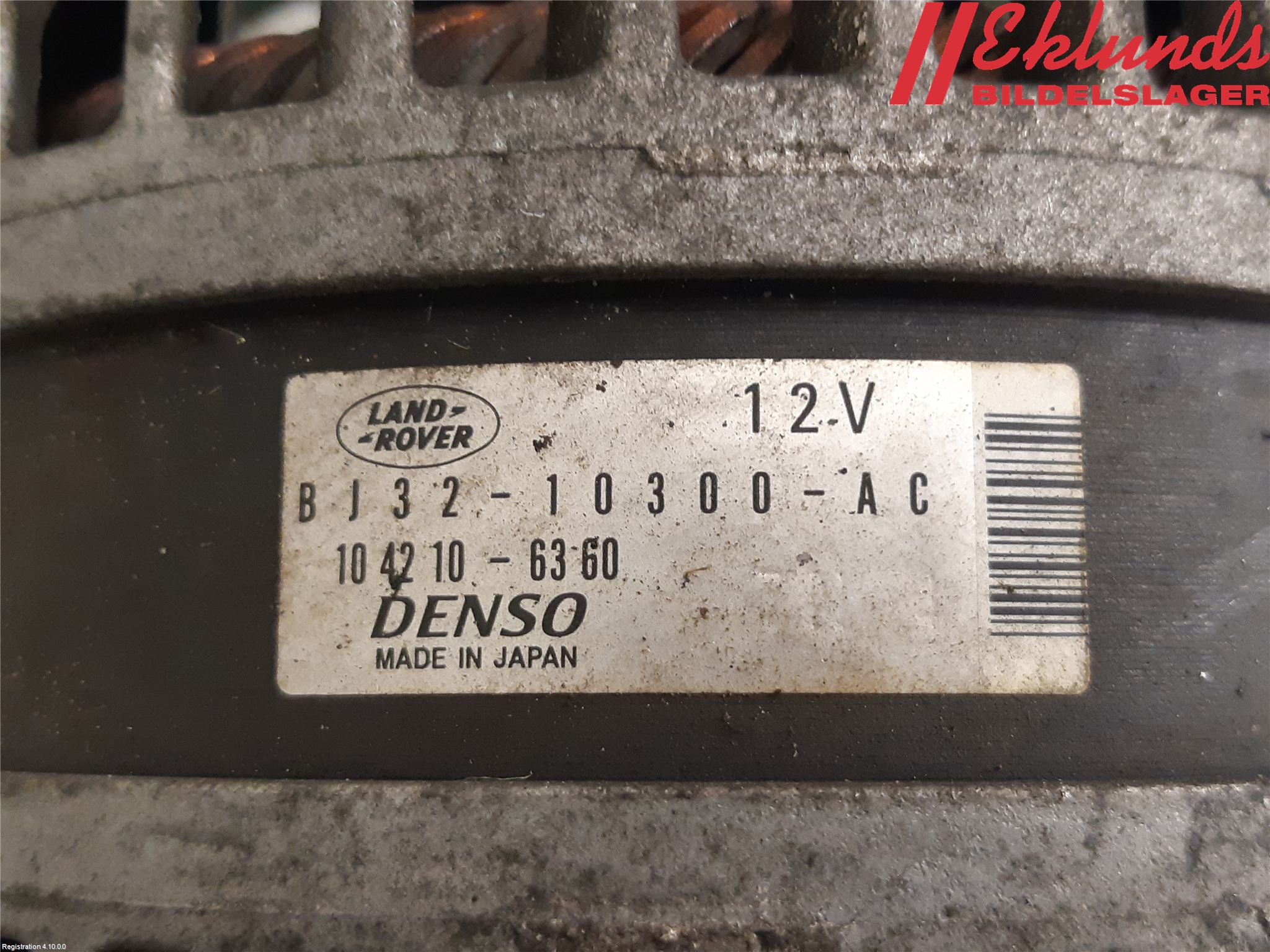 Jaguar XF 08-15 Generator