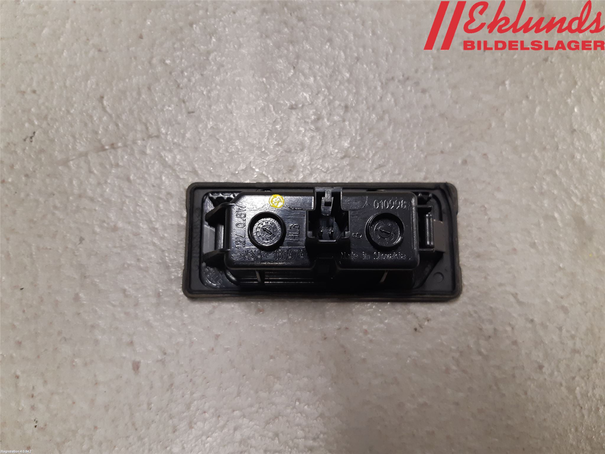 Audi A6/S6 4G 11-18 Skylt Belysning