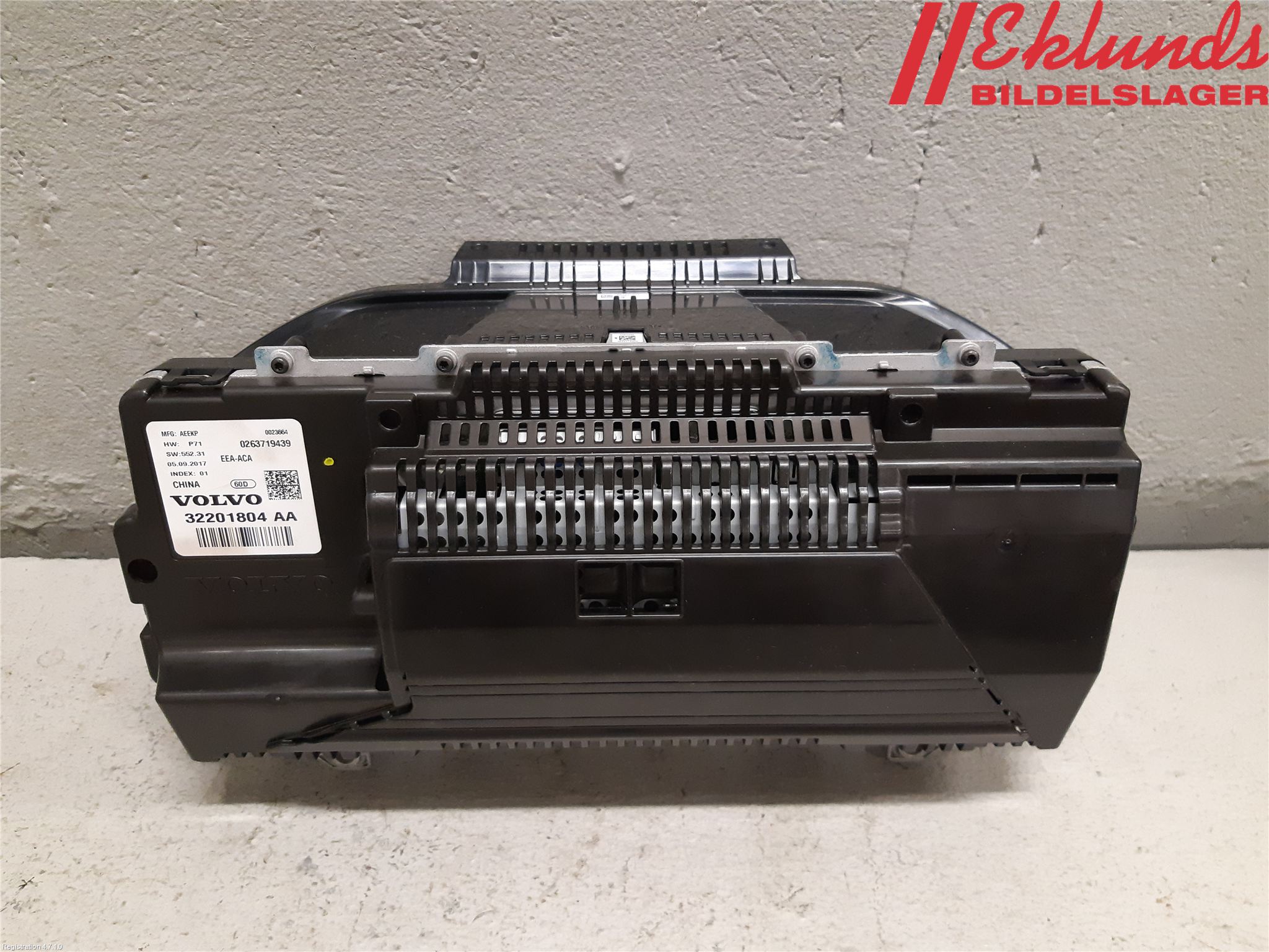 Volvo S90 17->> Instrument Komb