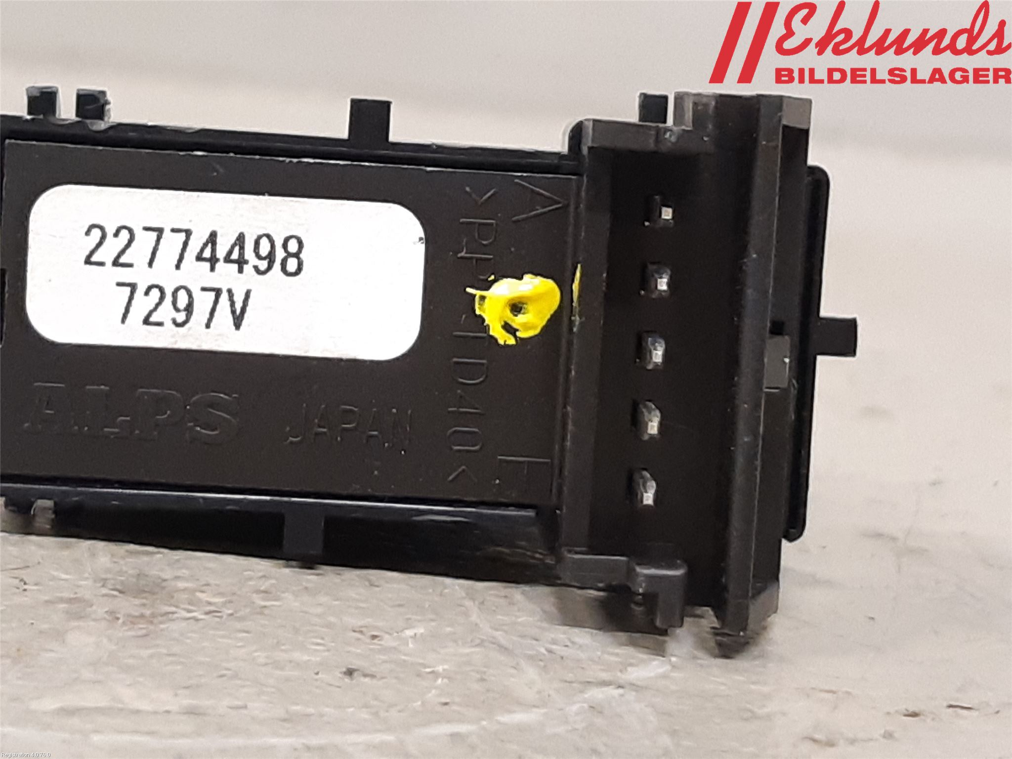 Chevrolet SILVERADO PICKUP Strömställare Elruta