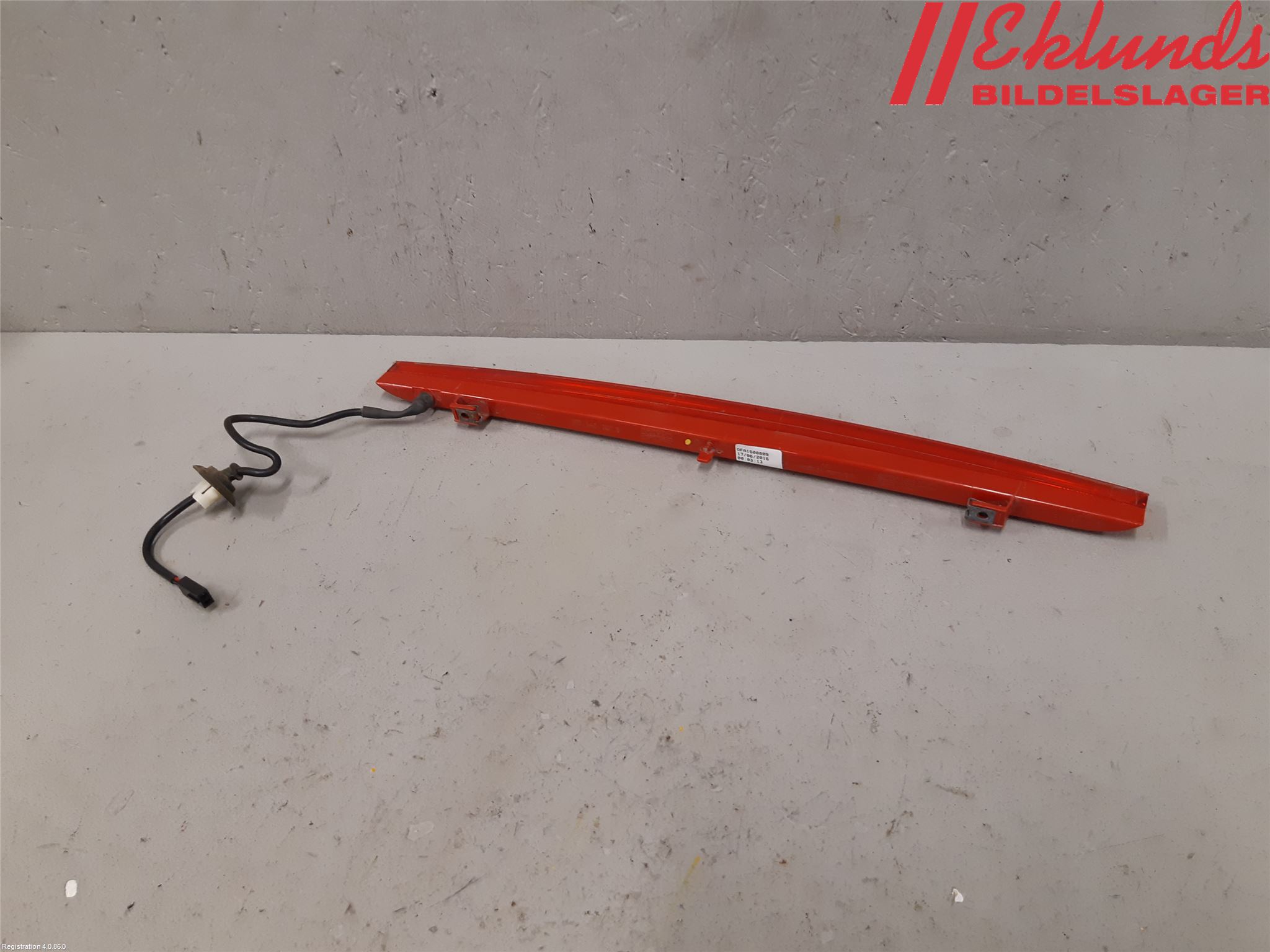 Audi A3/S3 8V 13-20 Bromsljus Bakruta