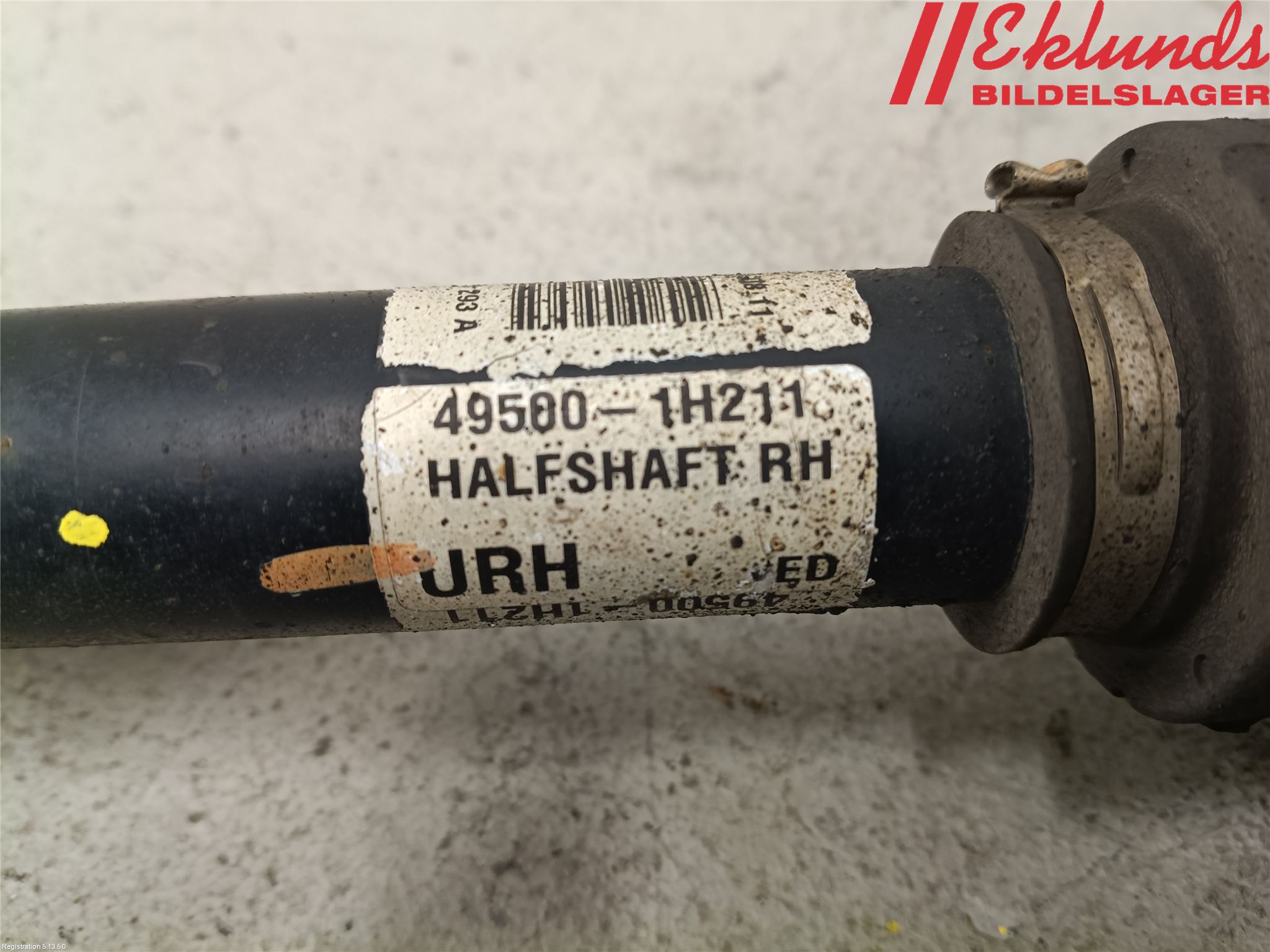 Kia CEED 06-12 Drivaxel Fram Höger