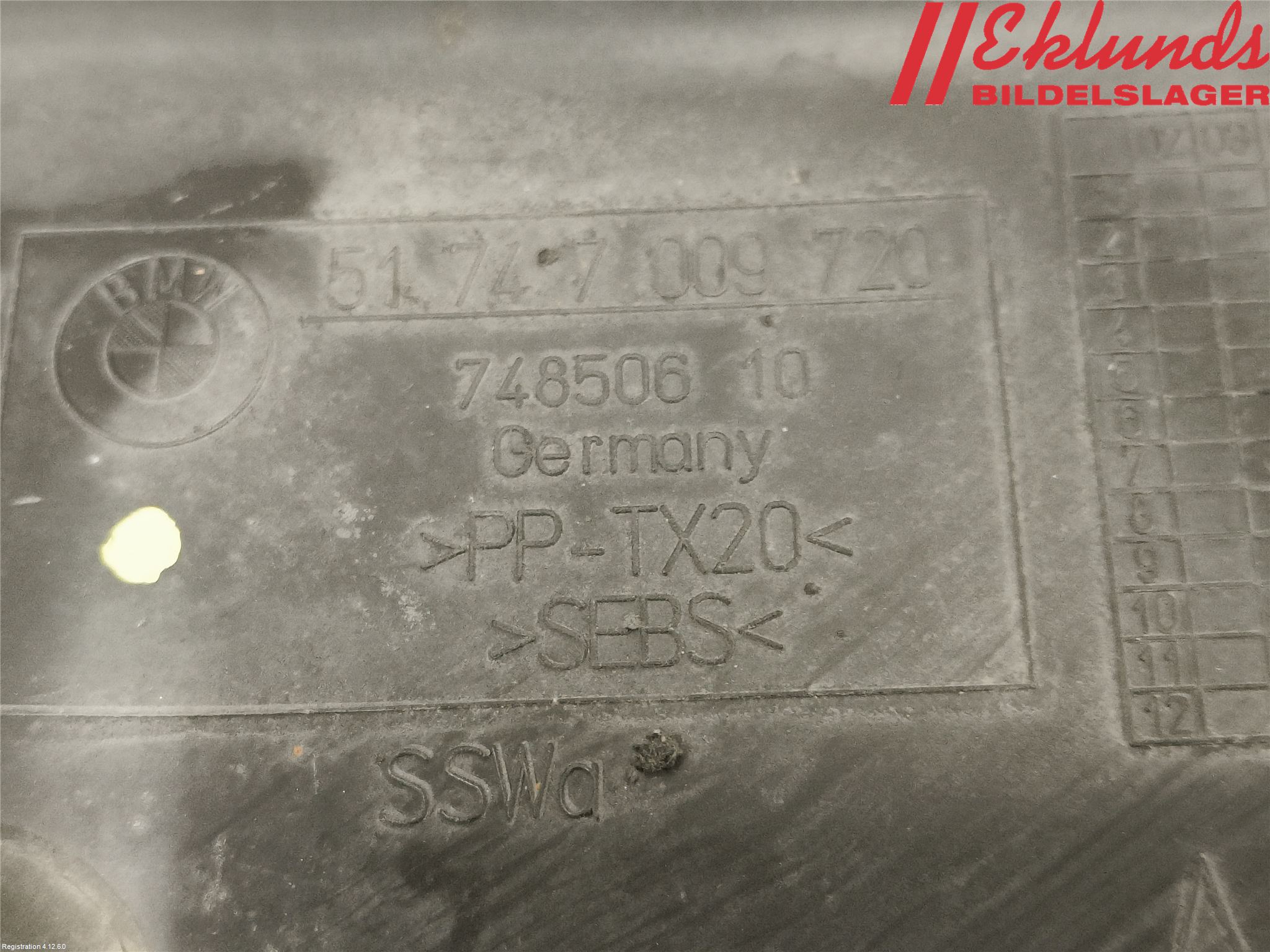 BMW 6 E63/64    02-10 Front Övrigt