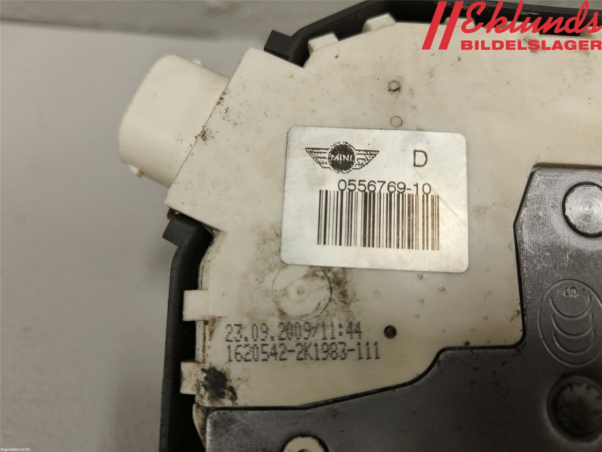 Mini COUPE R56 05-14 Låskista-Dörrlås