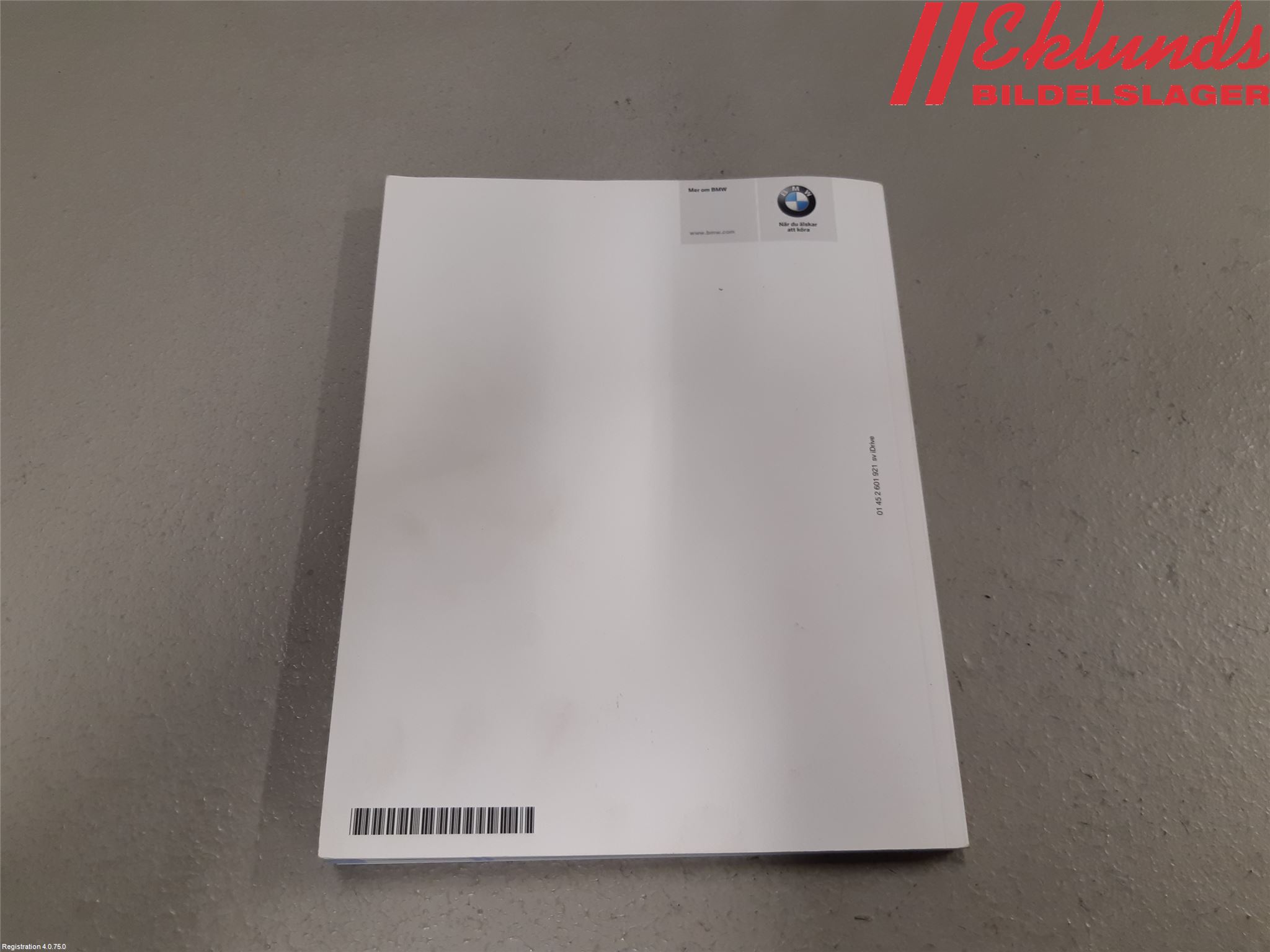 BMW 3 E90/91 SED/TOU 05-12 Instruktionsbok