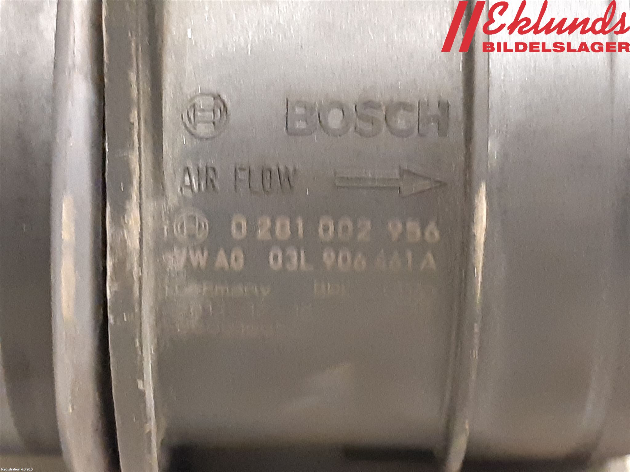 Volkswagen VW PASSAT CC 08-16 Injluftmassamätare