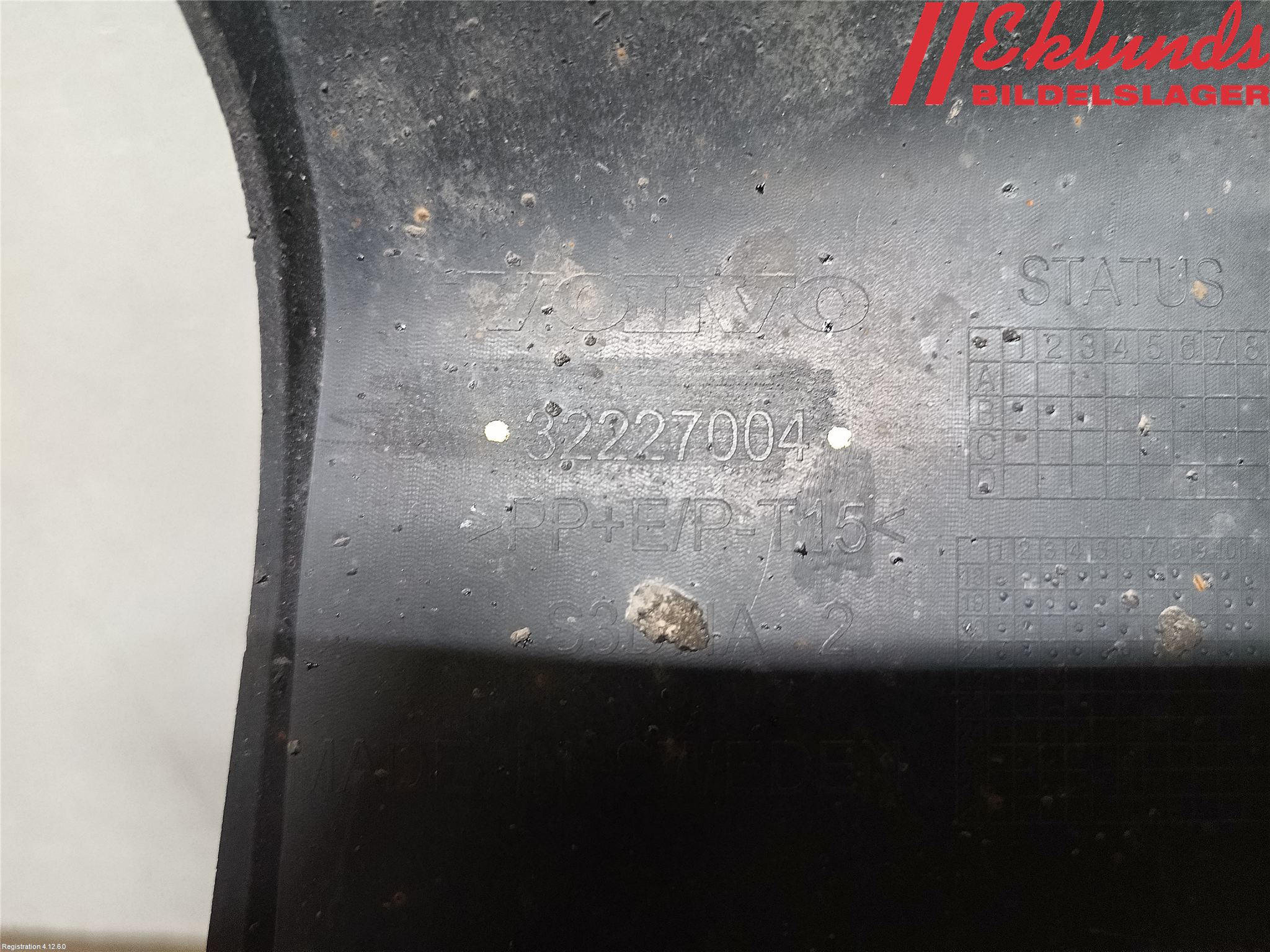 Volvo V60 19- Spoiler Bak