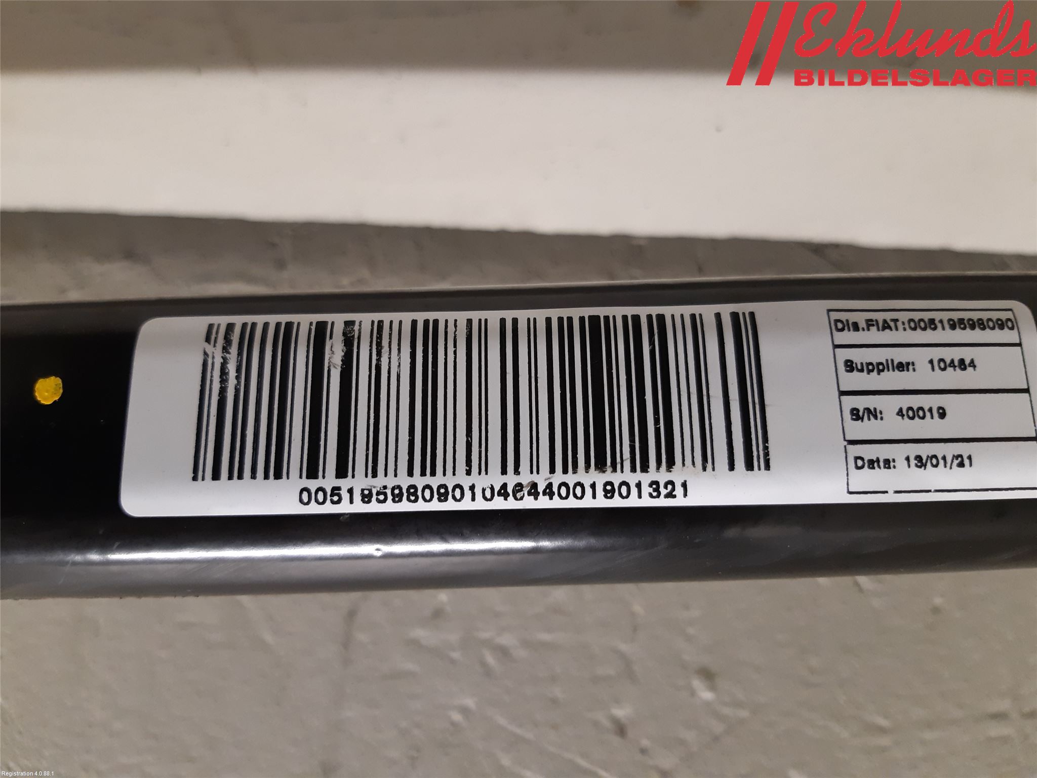 Fiat 500X 15- Bärarm Bak Höger