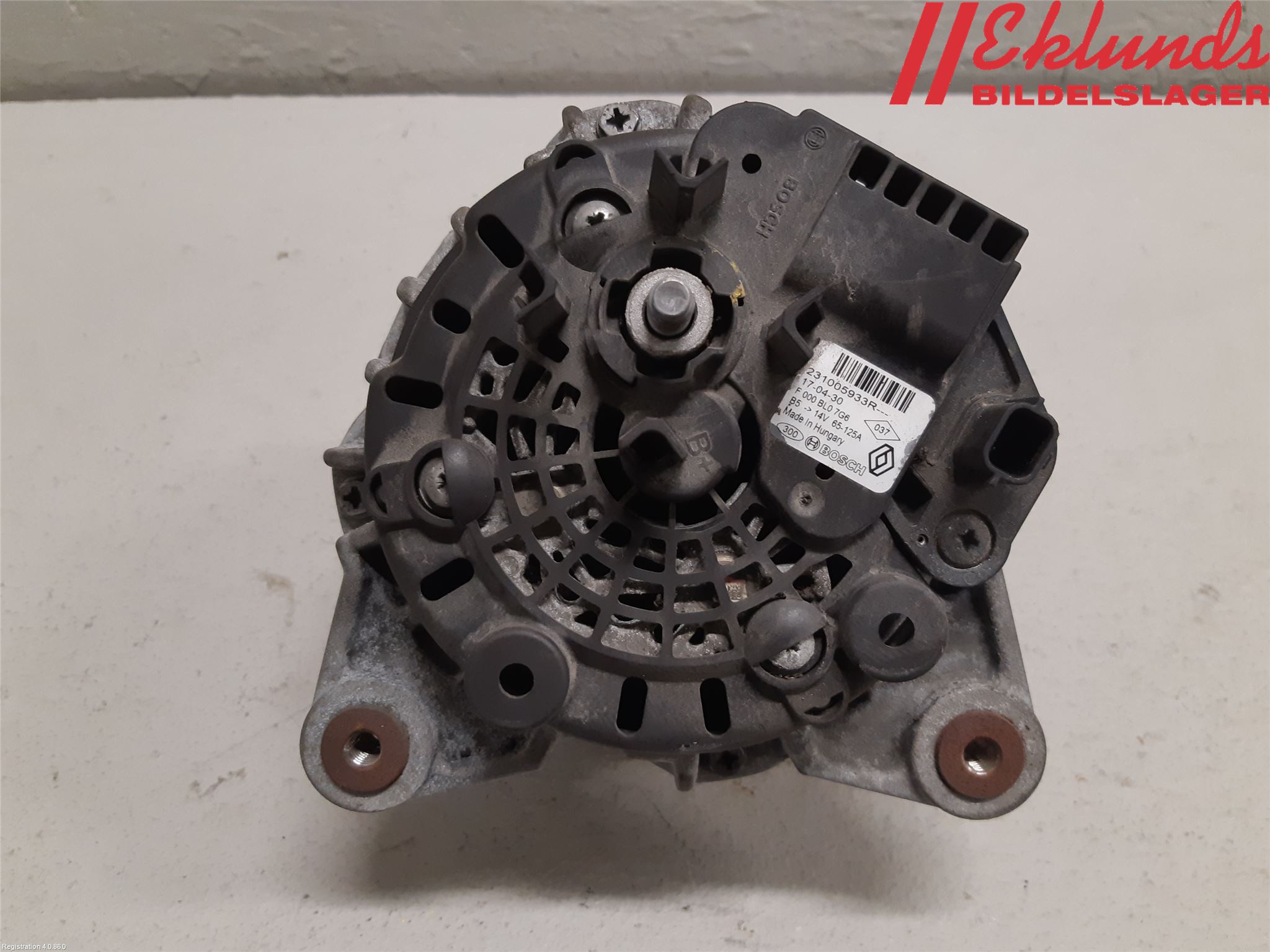 Dacia DOKKER 13- Generator