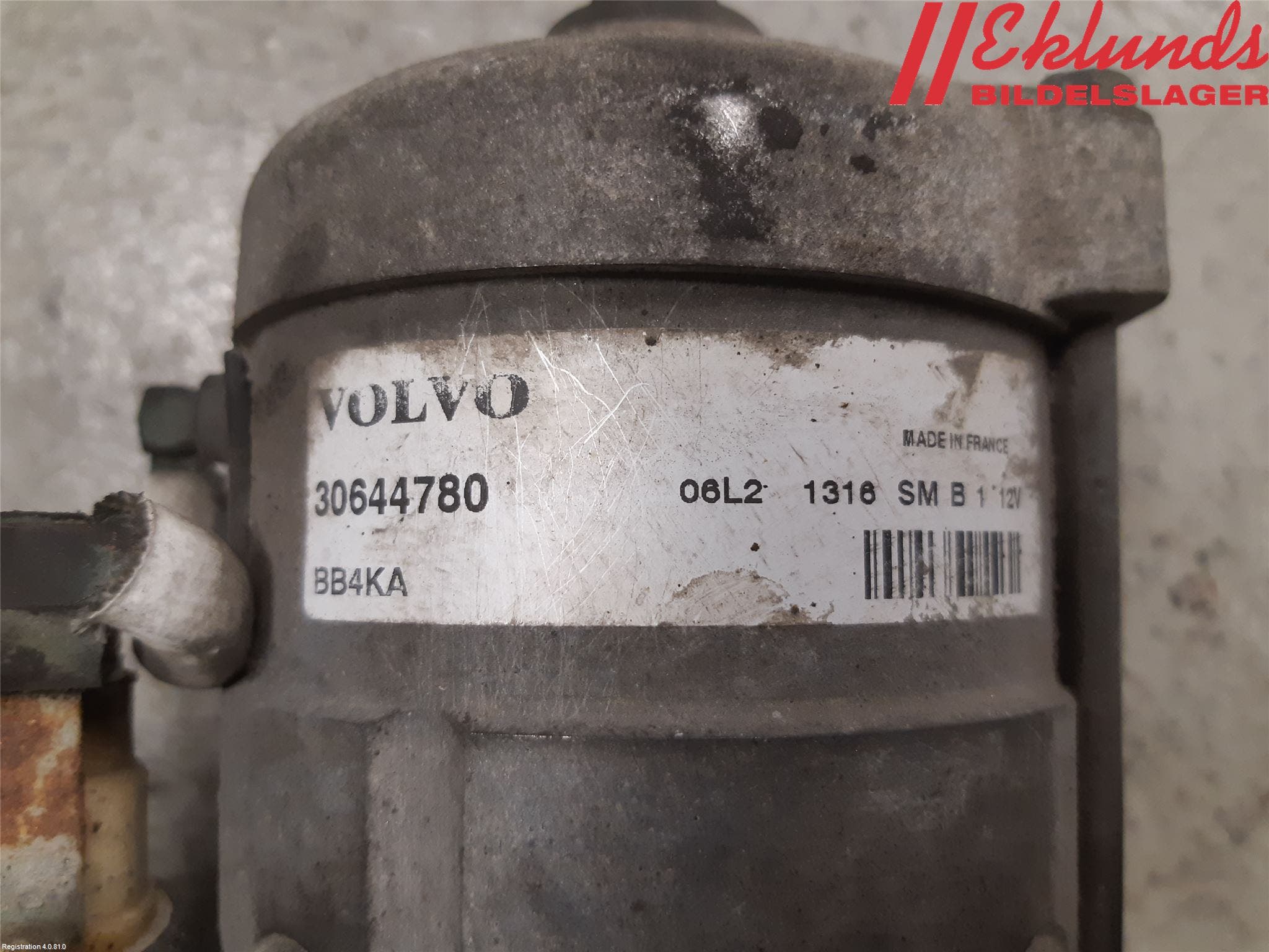 Volvo V70 08-13 Startmotor Diesel