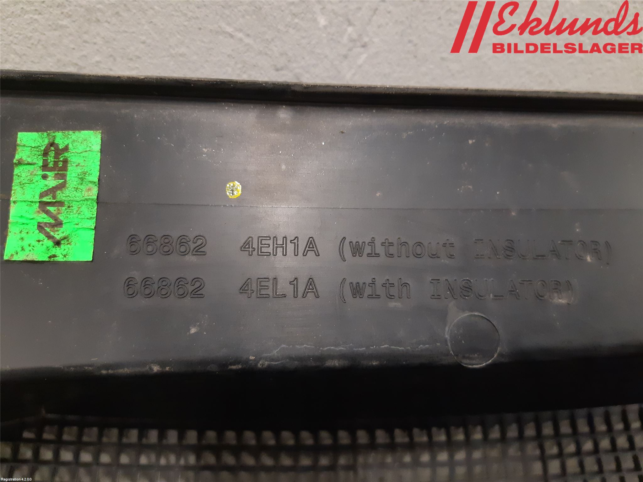 Nissan QASHQAI 17-21 Torpedplåt-Torpedplast
