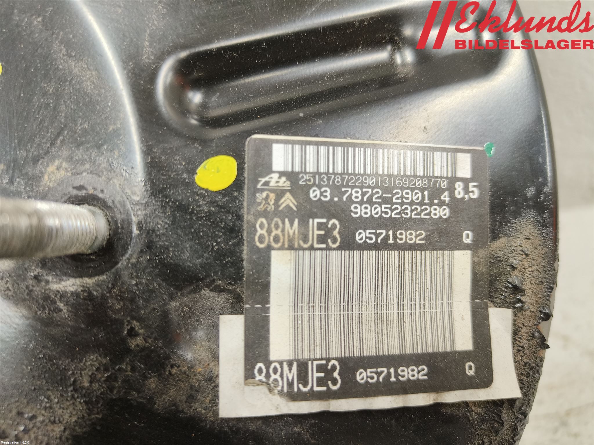 Opel VIVARO 20- Bromsservo